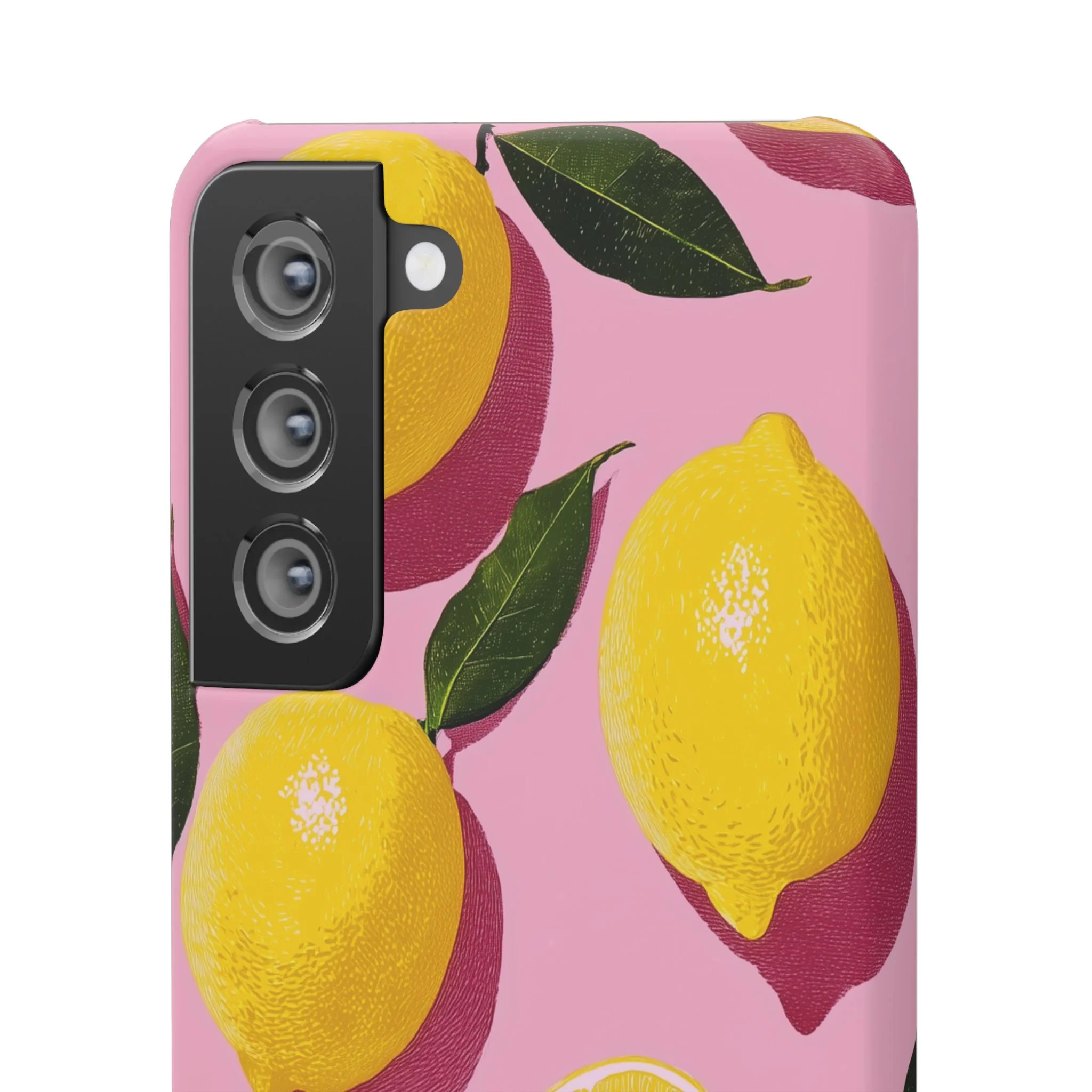 Retro Lemon - Slim Phone Case - Image 82