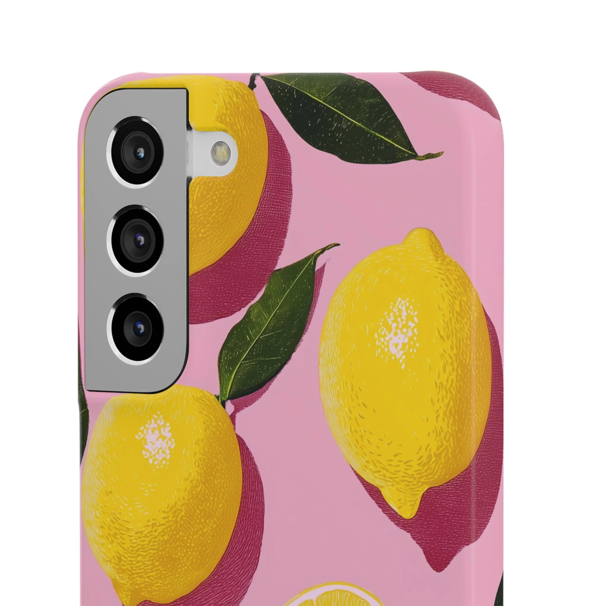 Retro Lemon - Slim Phone Case - Image 87