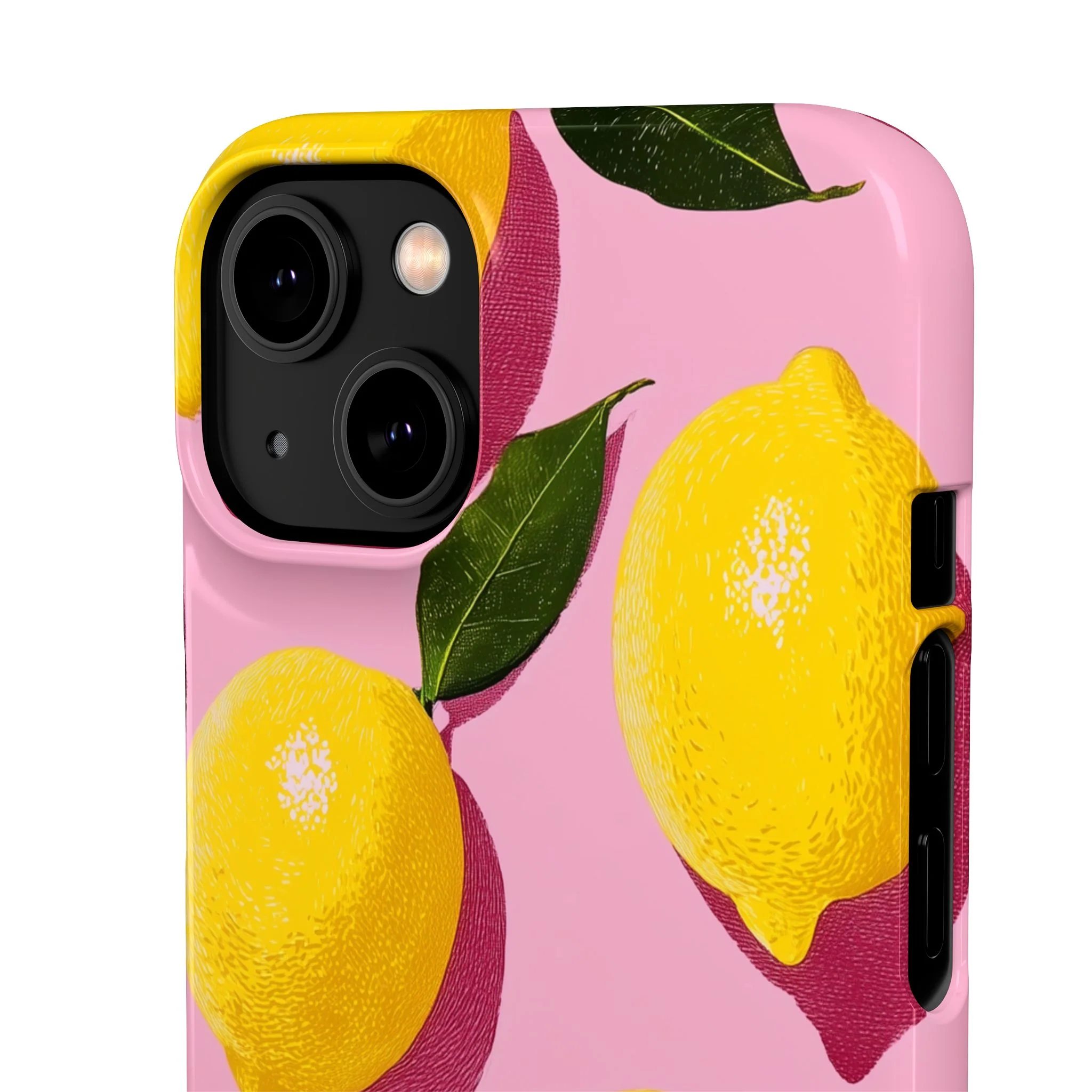 Retro Lemon - Slim Phone Case - Image 89