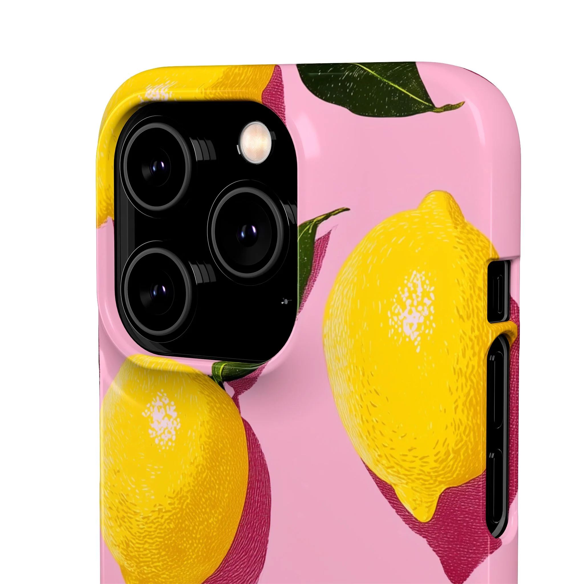 Retro Lemon - Slim Phone Case - Image 90