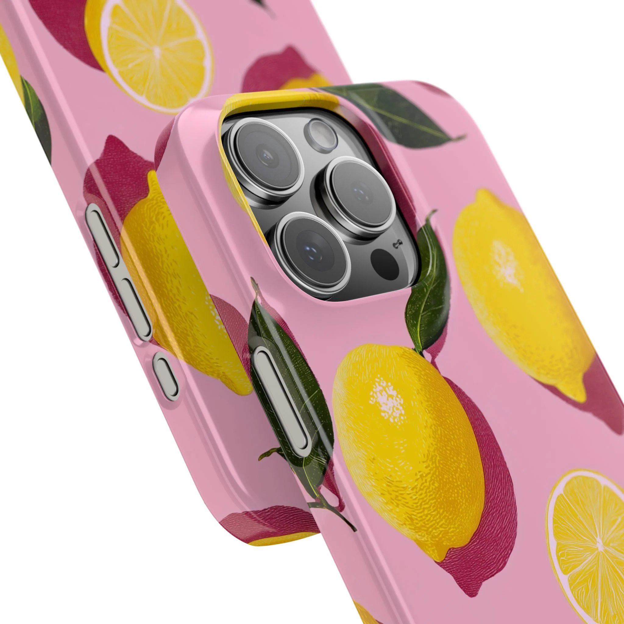 Retro Lemon - Slim Phone Case - Image 97