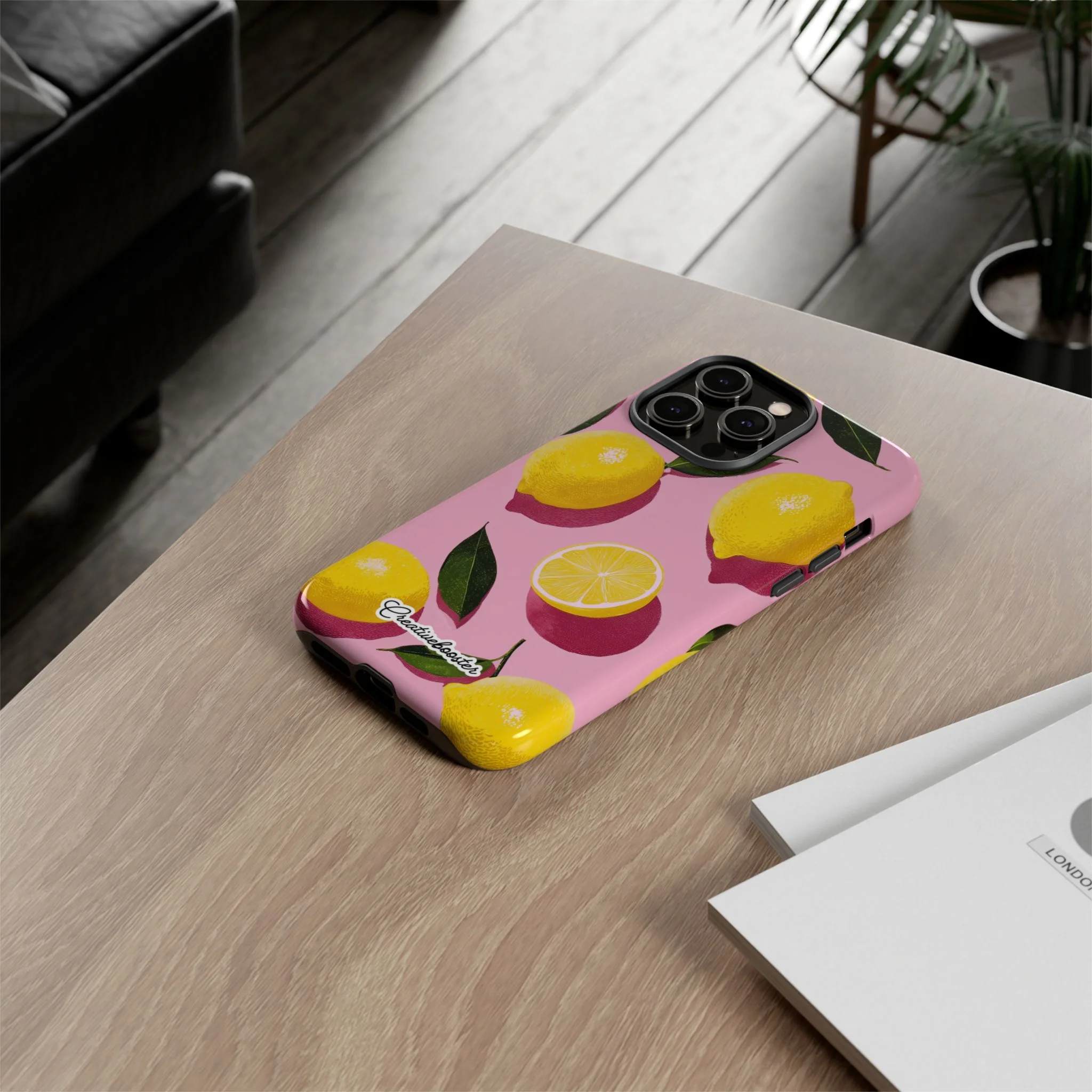 Retro Lemon - Tough Phone Case - Image 102