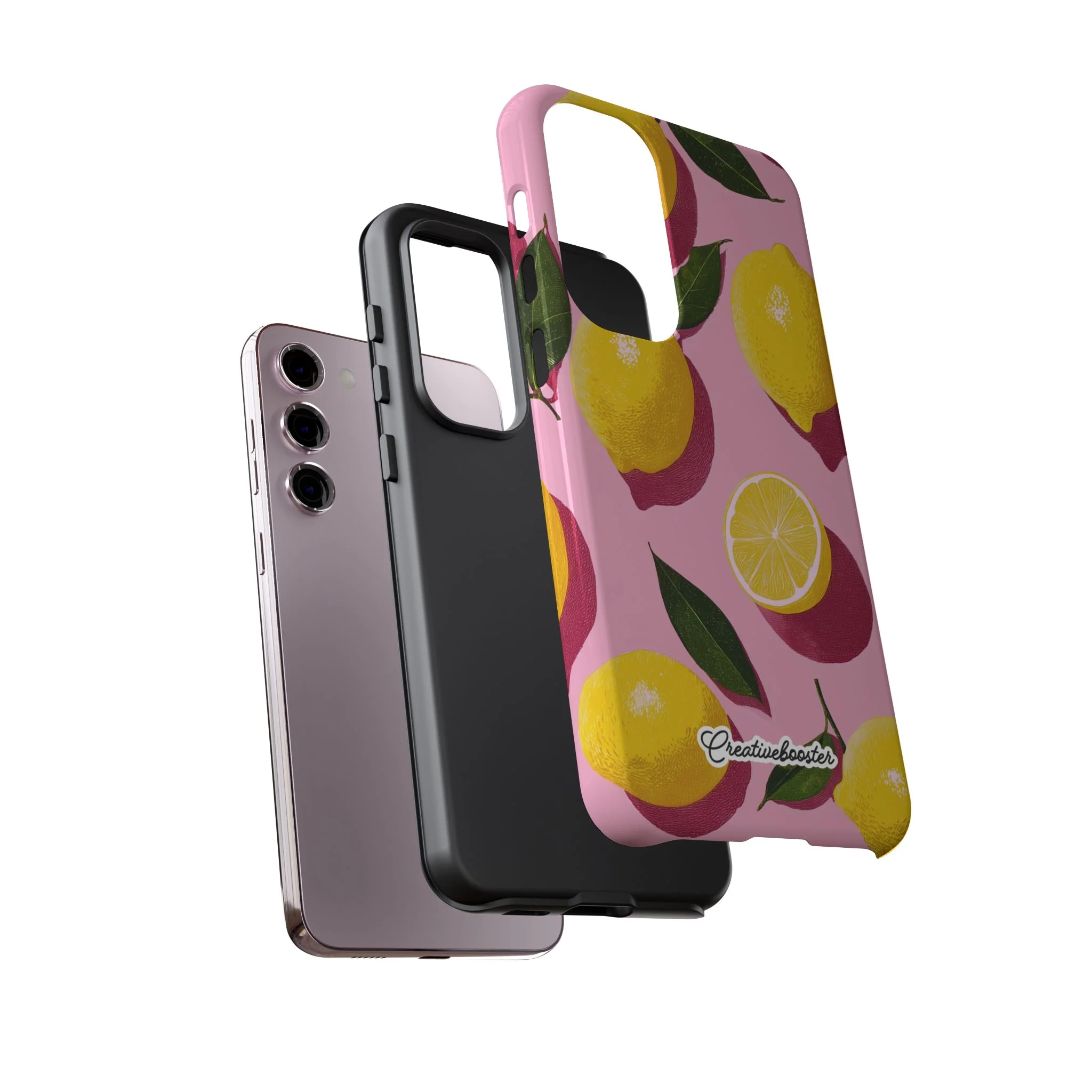 Retro Lemon - Tough Phone Case - Image 107