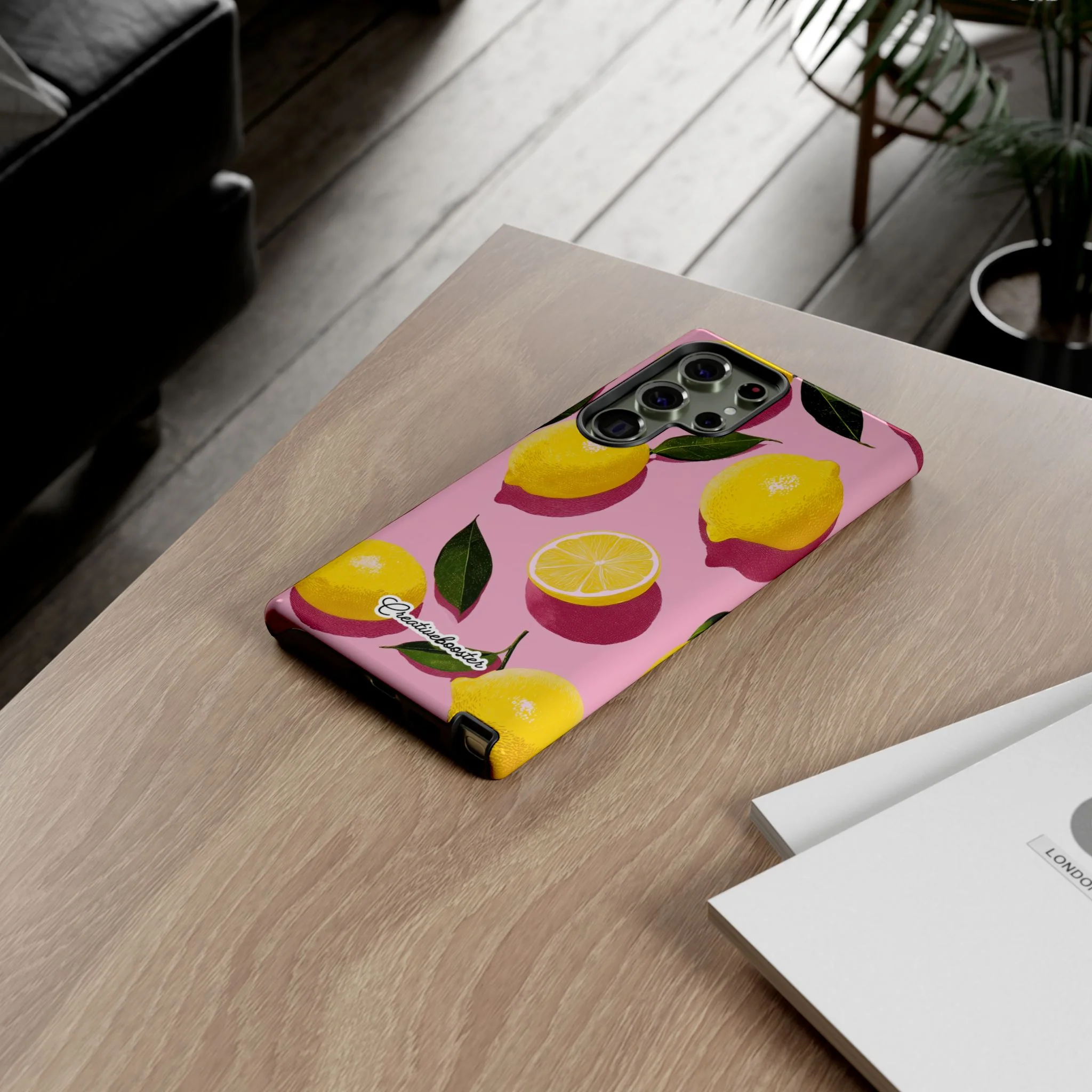 Retro Lemon - Tough Phone Case - Image 111