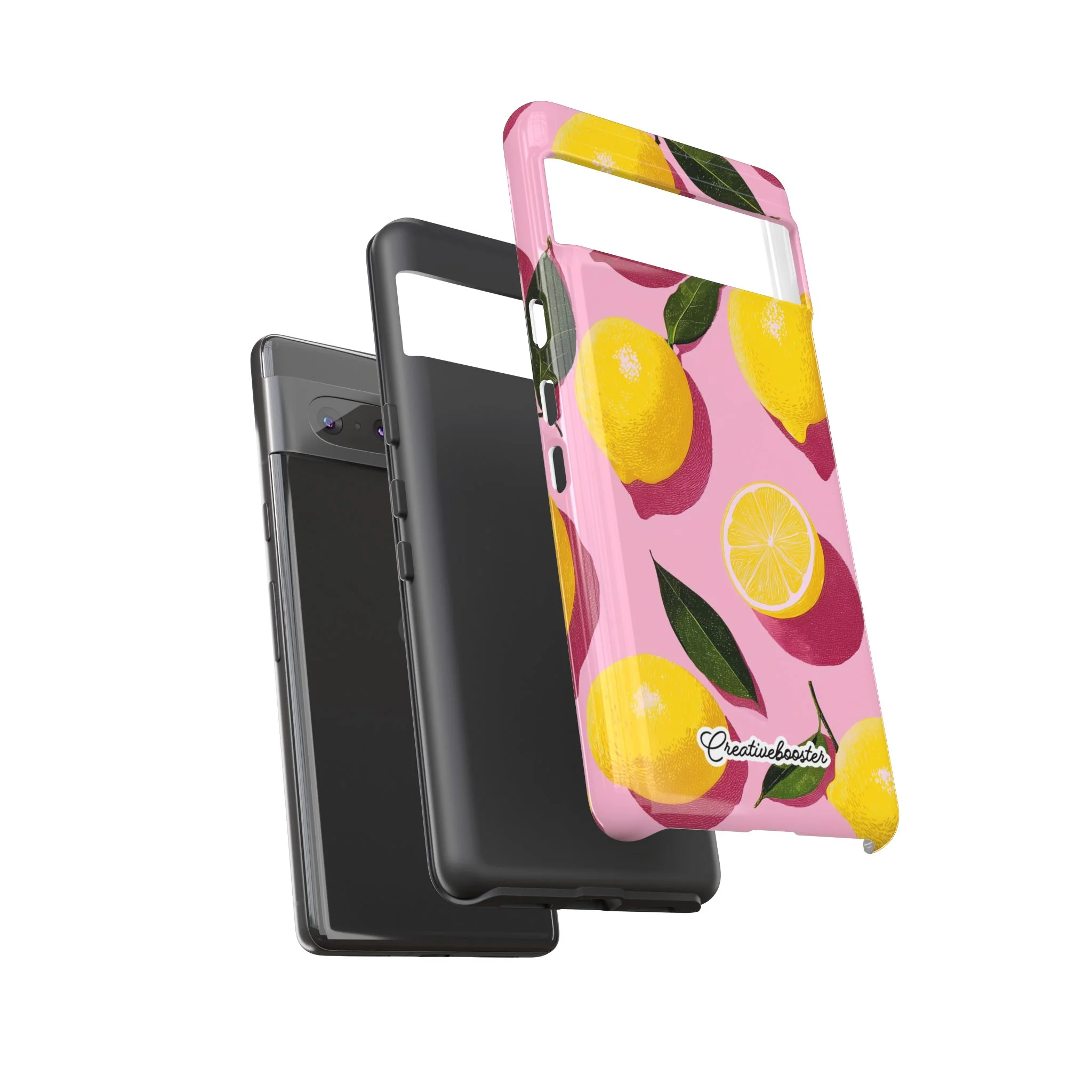 Retro Lemon - Tough Phone Case - Image 113
