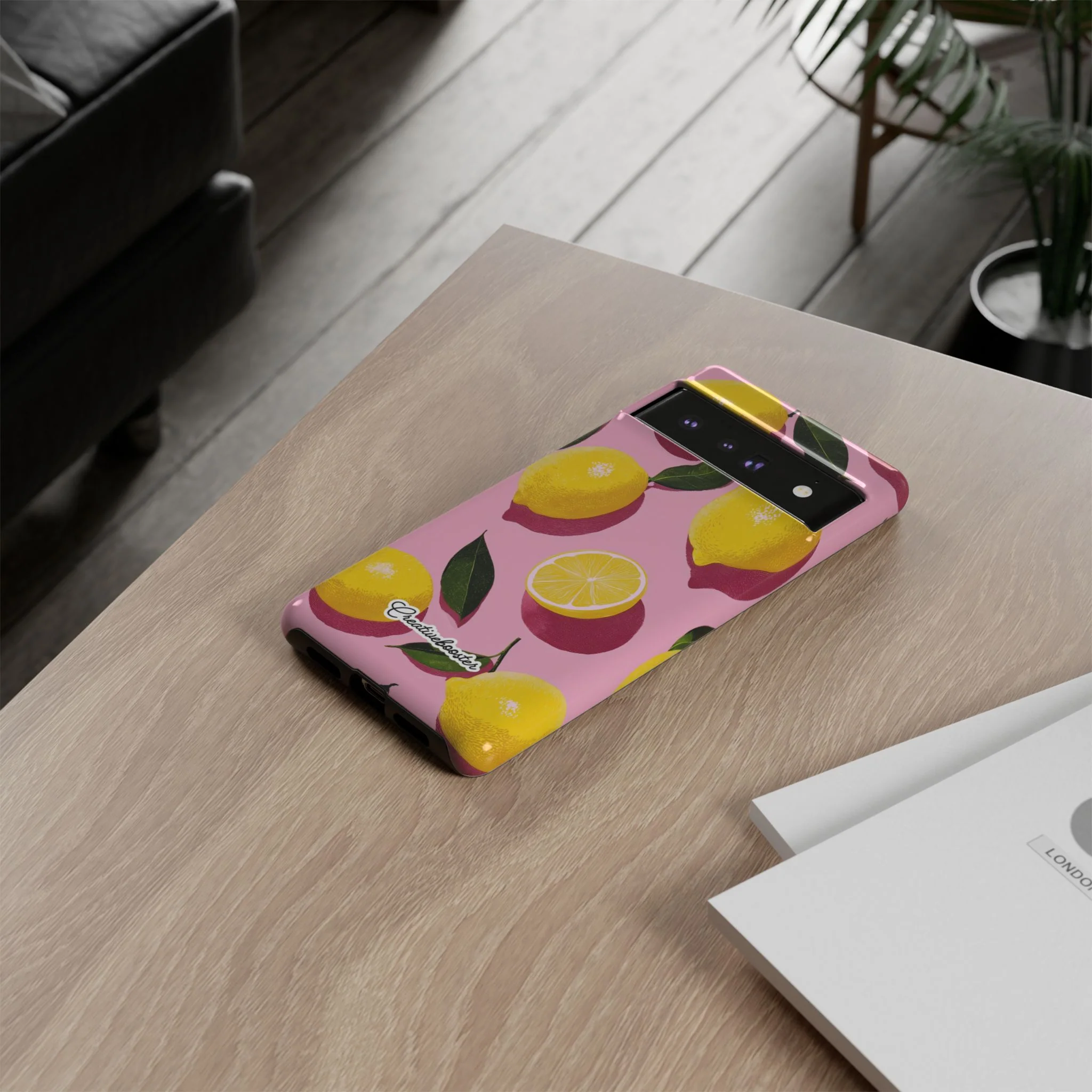 Retro Lemon - Tough Phone Case - Image 117