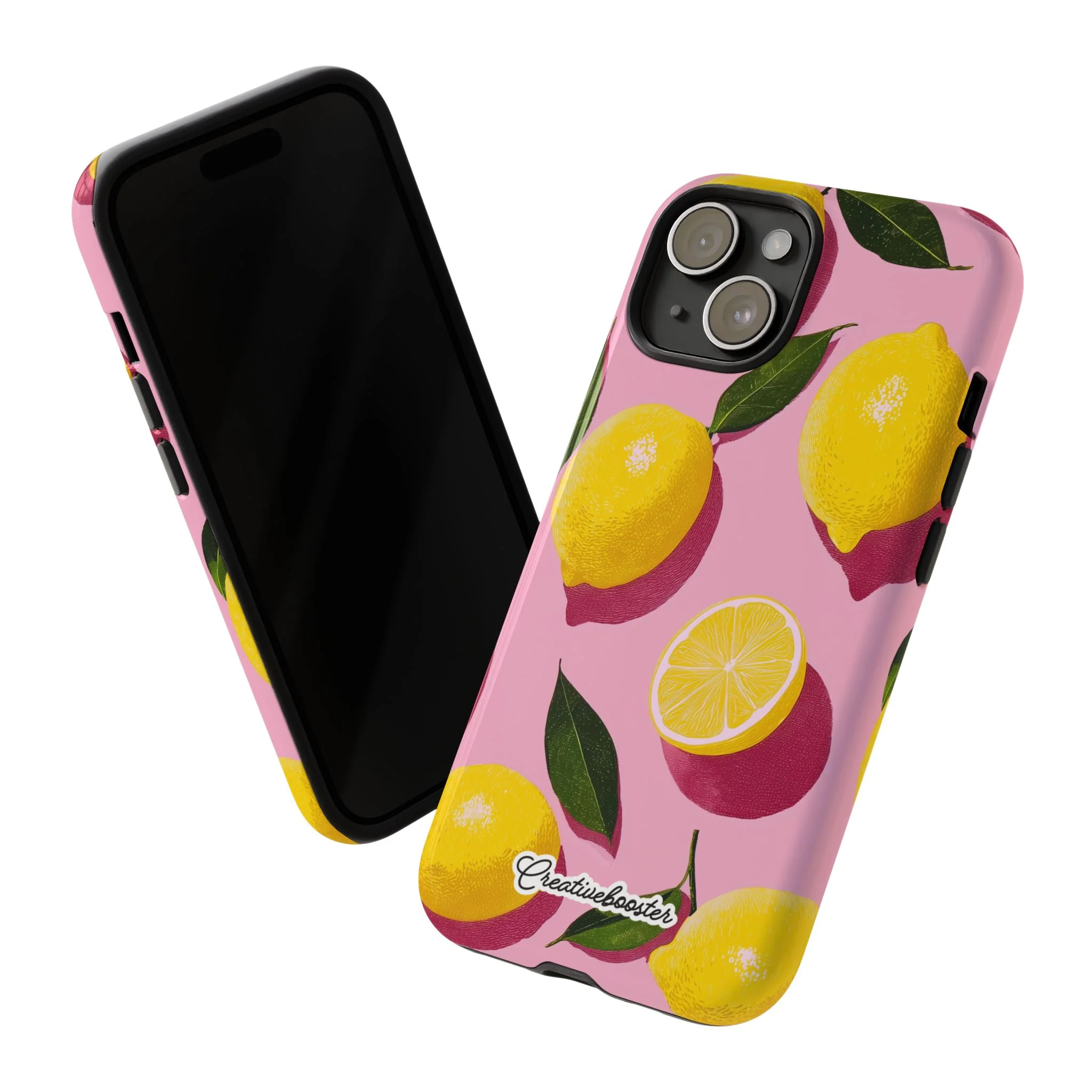 Retro Lemon - Tough Phone Case - Image 118