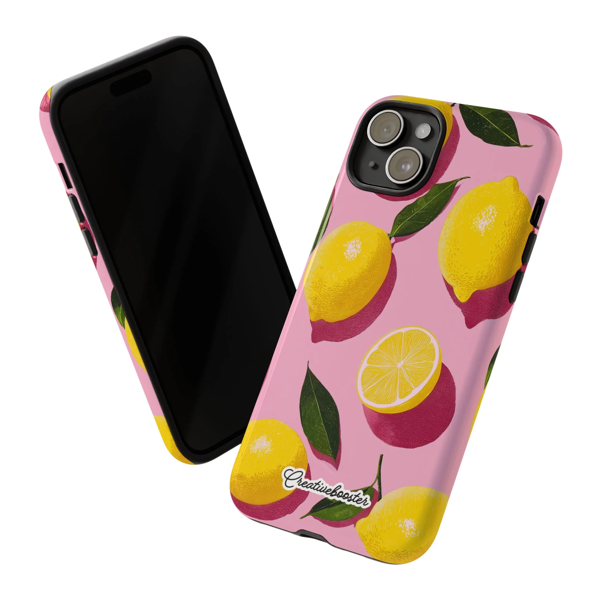 Retro Lemon - Tough Phone Case - Image 120