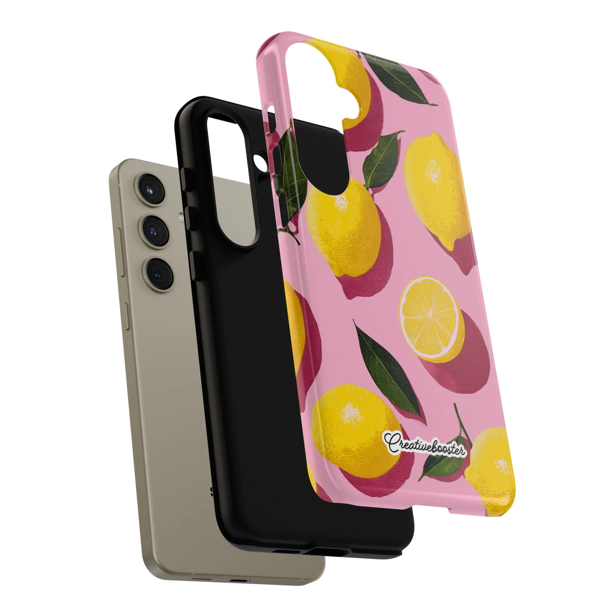 Retro Lemon - Tough Phone Case - Image 131