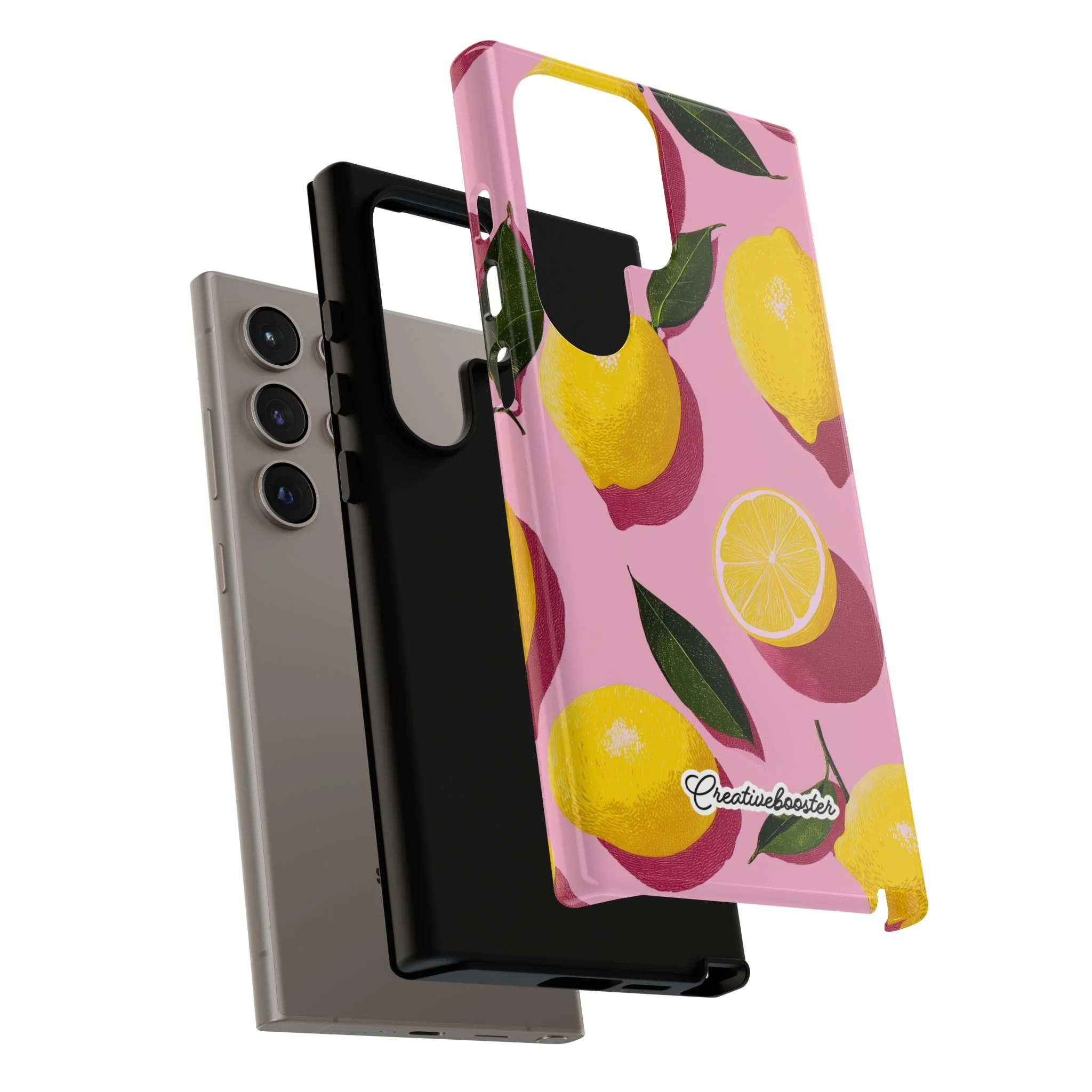 Retro Lemon - Tough Phone Case - Image 134