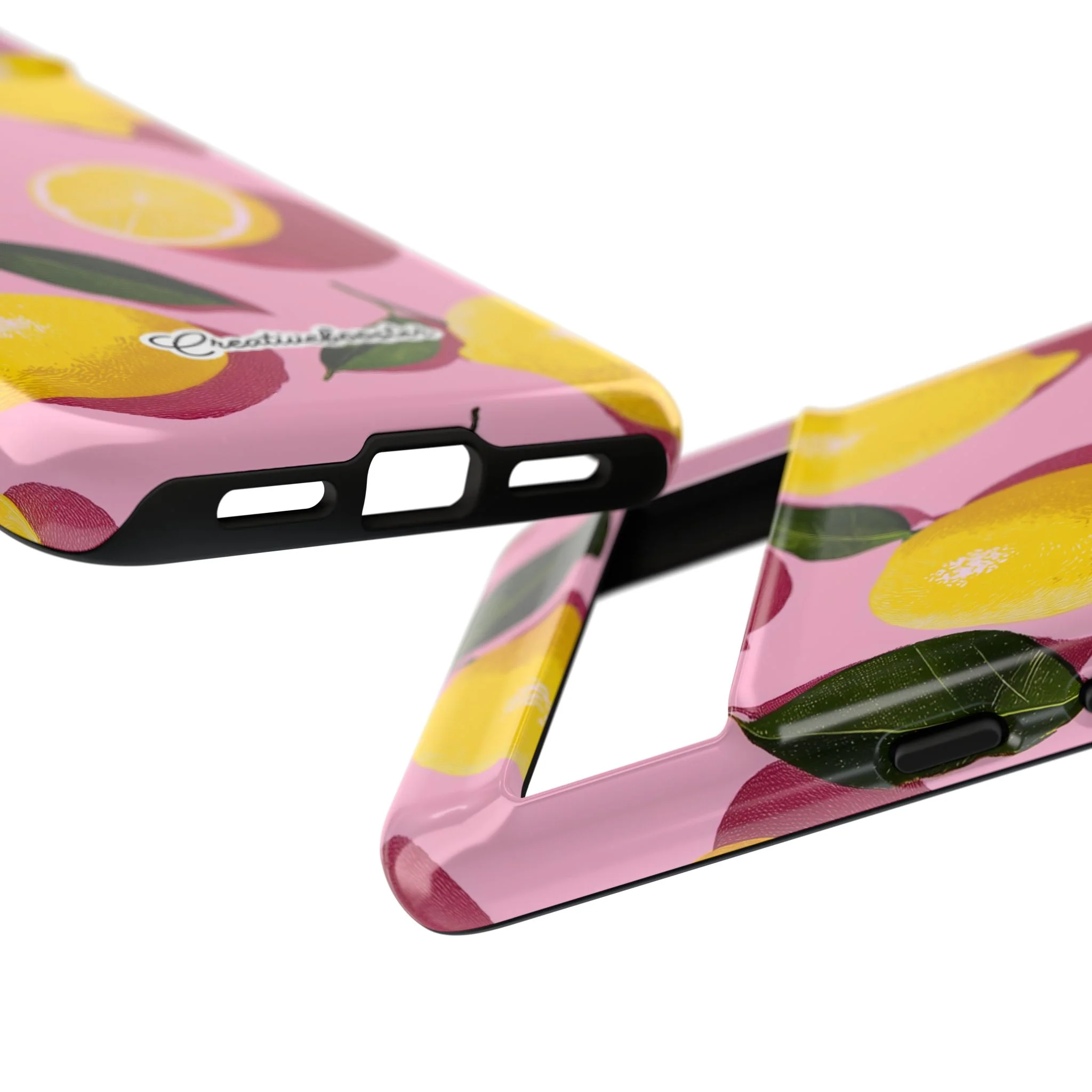 Retro Lemon - Tough Phone Case - Image 136