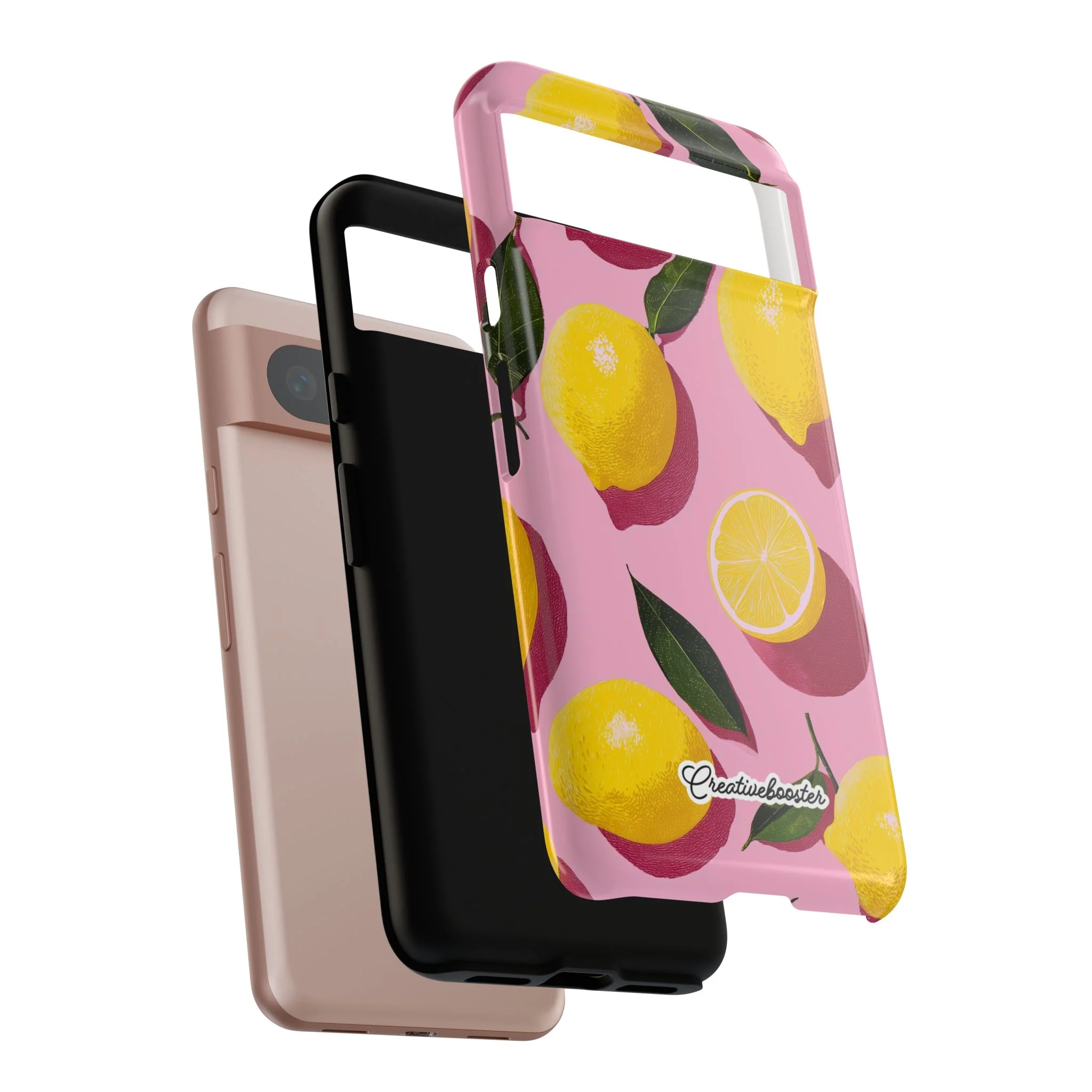 Retro Lemon - Tough Phone Case - Image 140