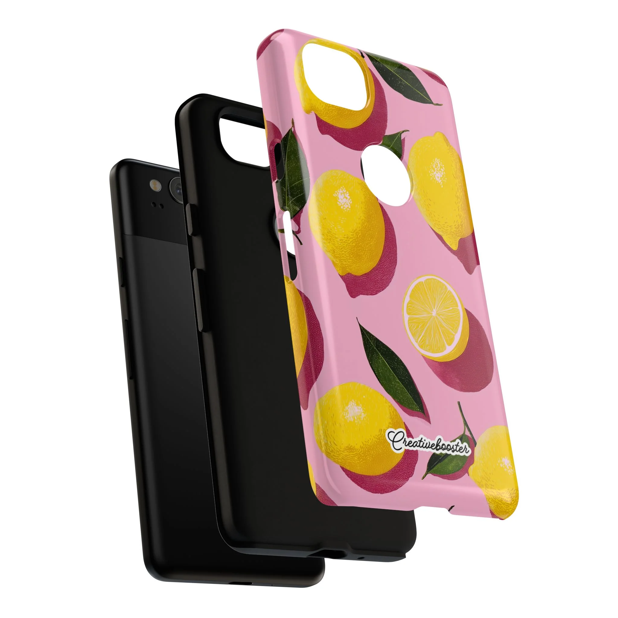 Retro Lemon - Tough Phone Case - Image 157