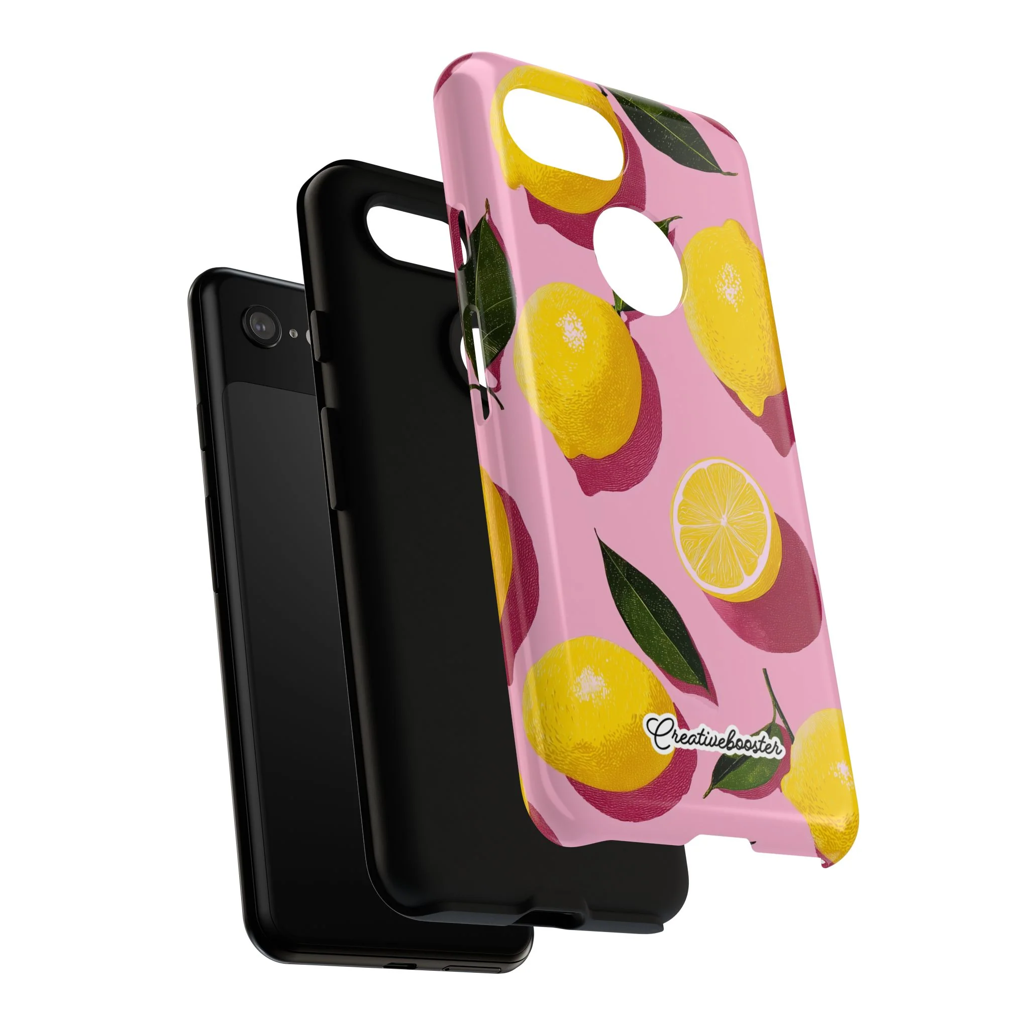 Retro Lemon - Tough Phone Case - Image 161