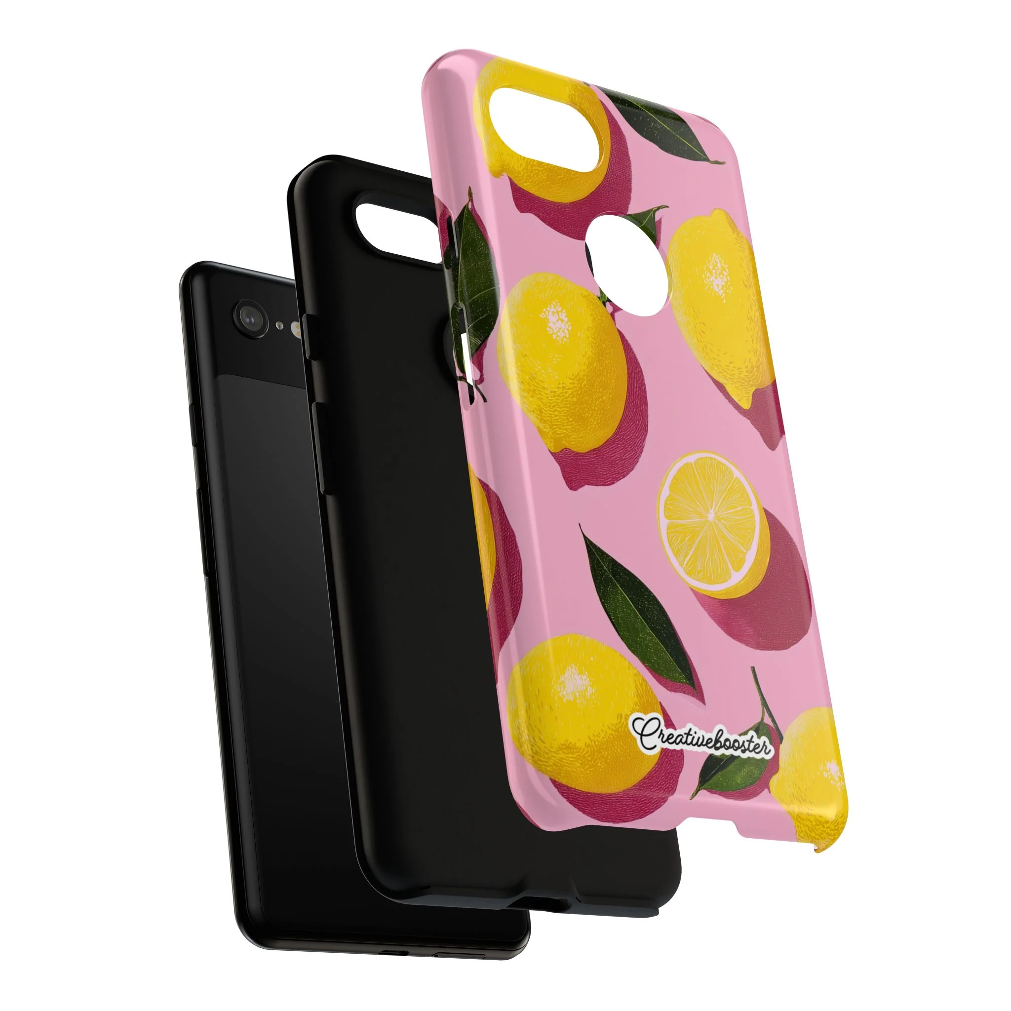 Retro Lemon - Tough Phone Case - Image 163