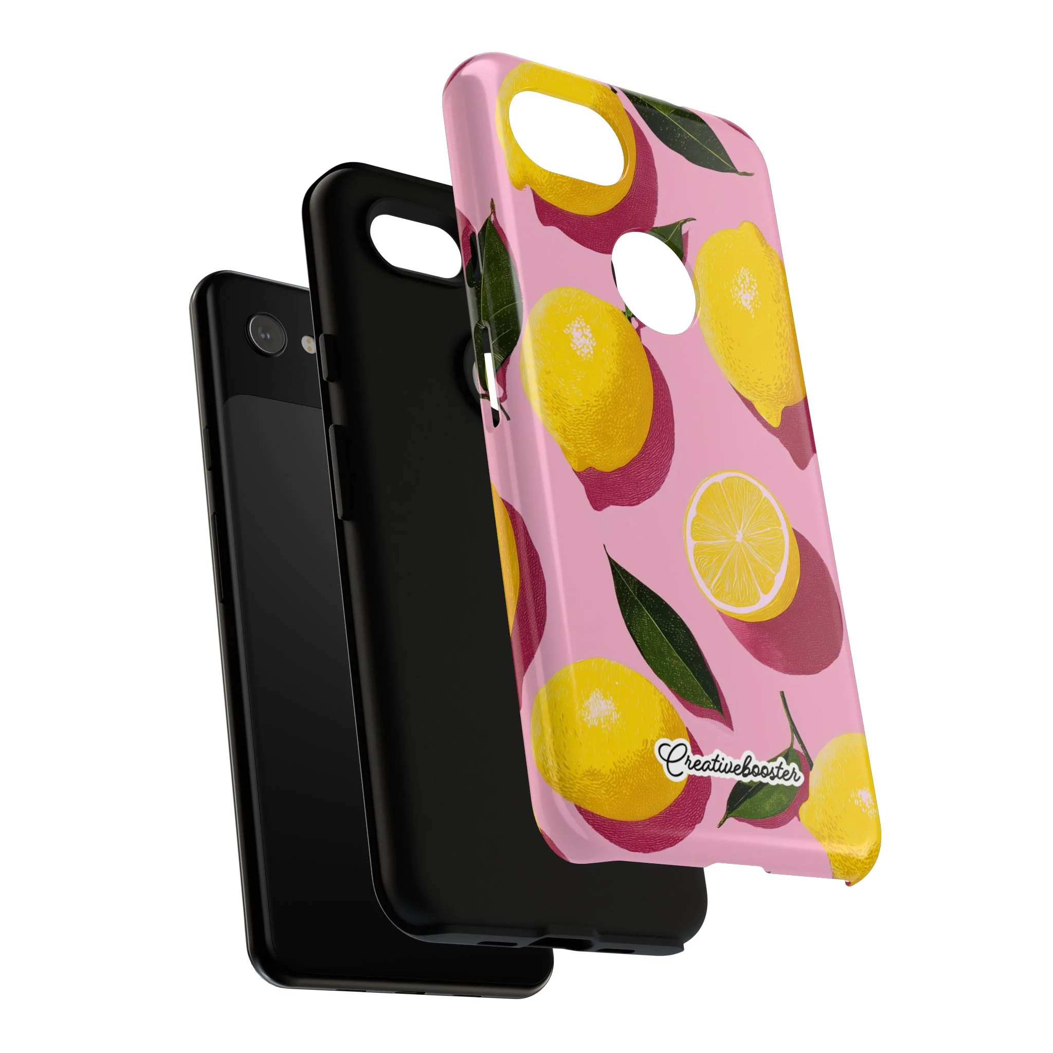 Retro Lemon - Tough Phone Case - Image 167