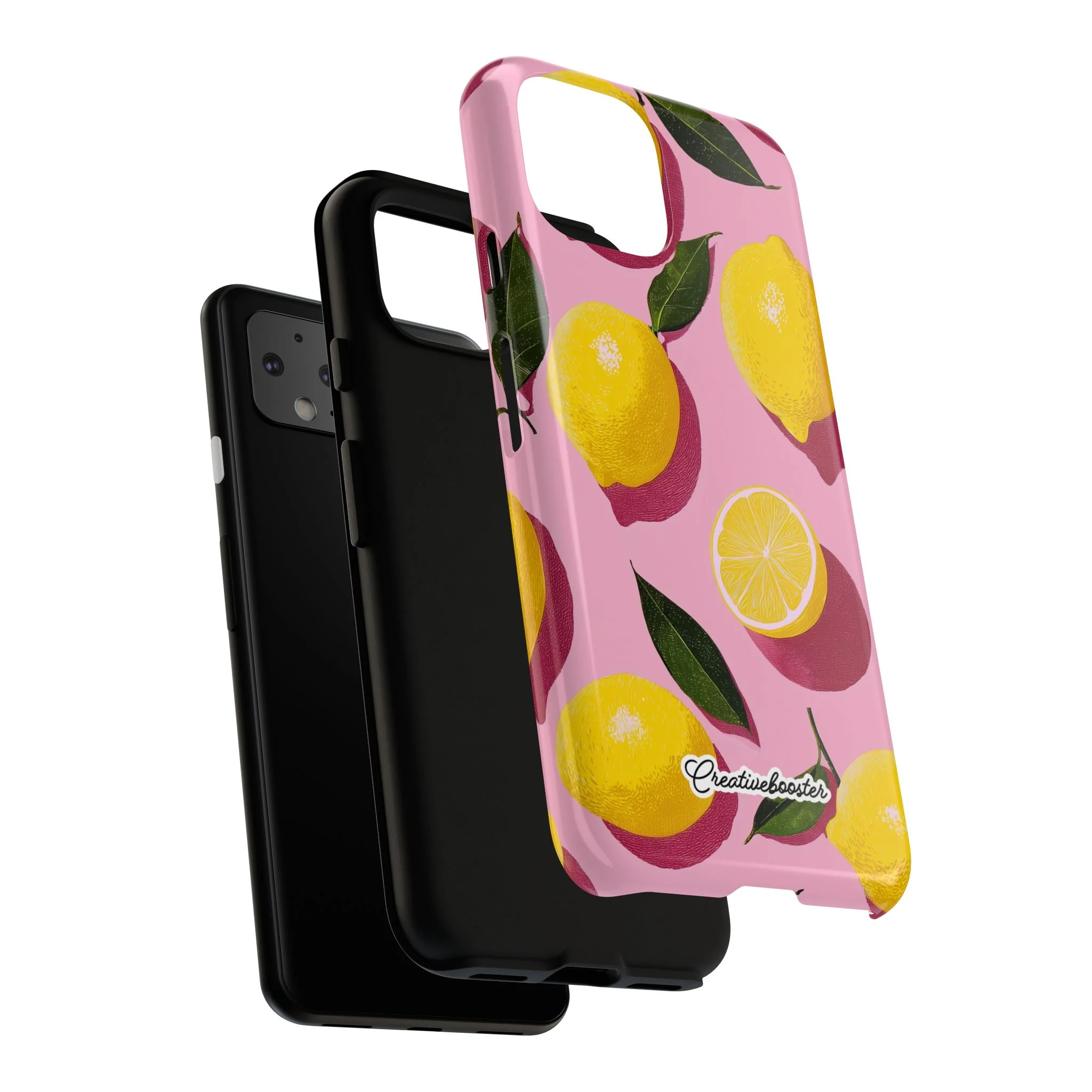 Retro Lemon - Tough Phone Case - Image 169