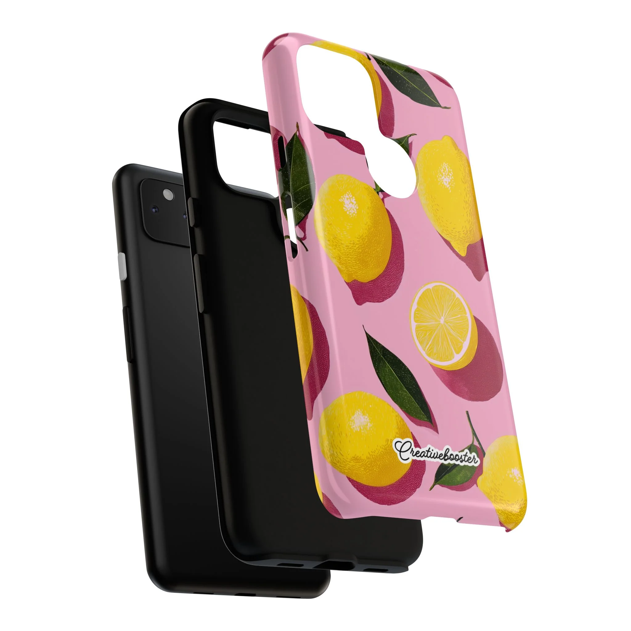 Retro Lemon - Tough Phone Case - Image 175
