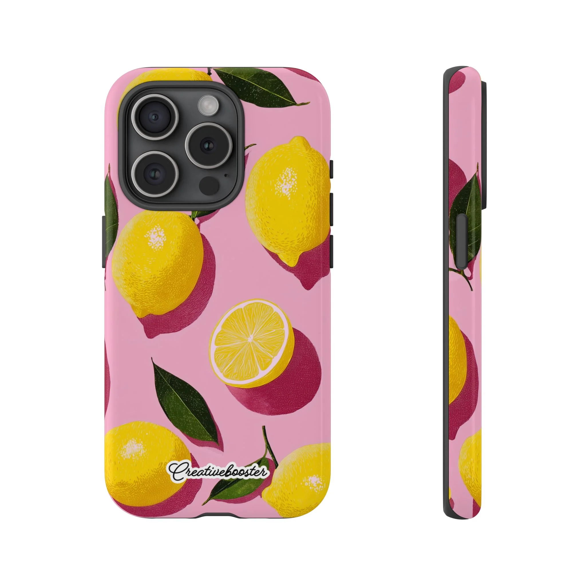 Retro Lemon - Tough Phone Case - Image 46