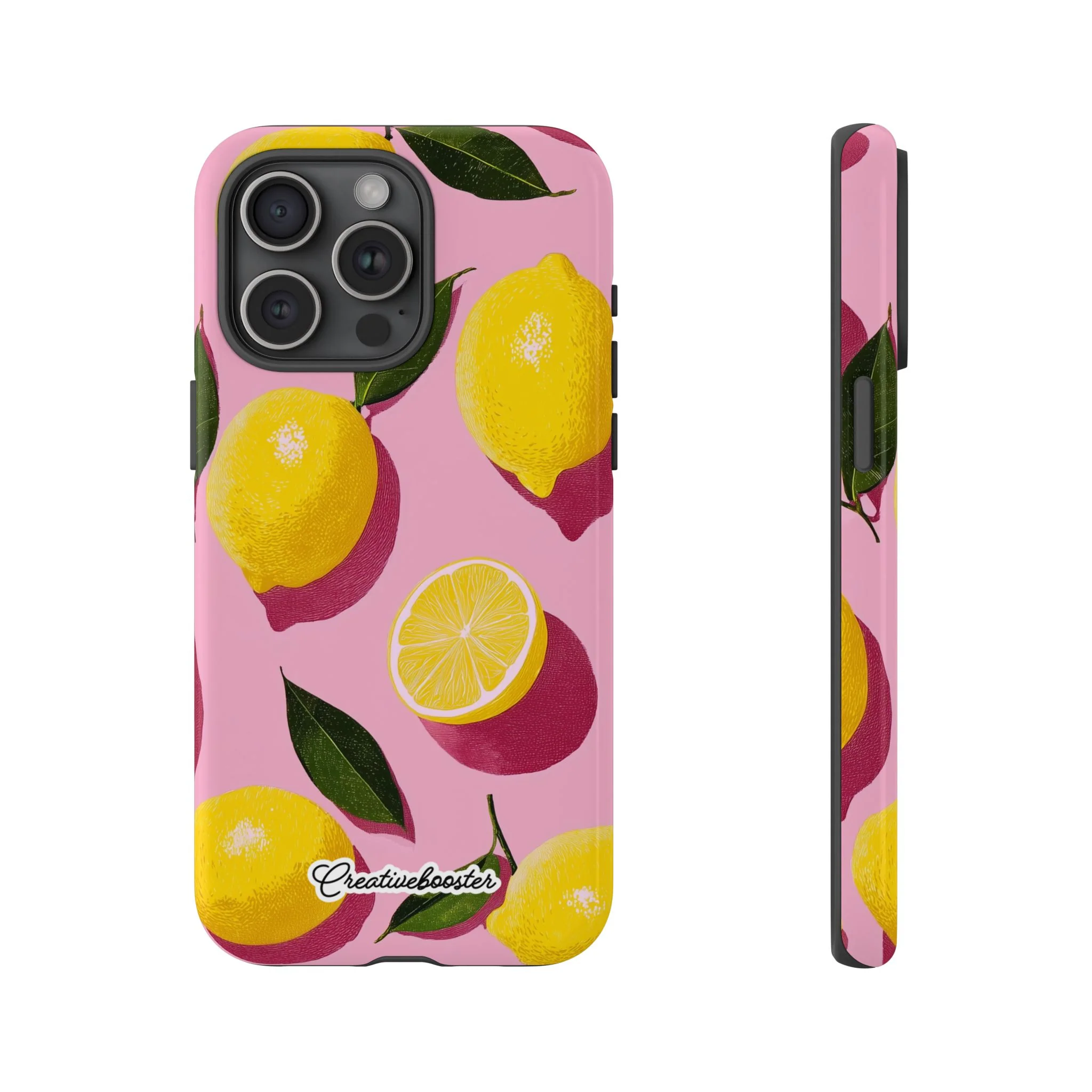 Retro Lemon - Tough Phone Case - Image 47