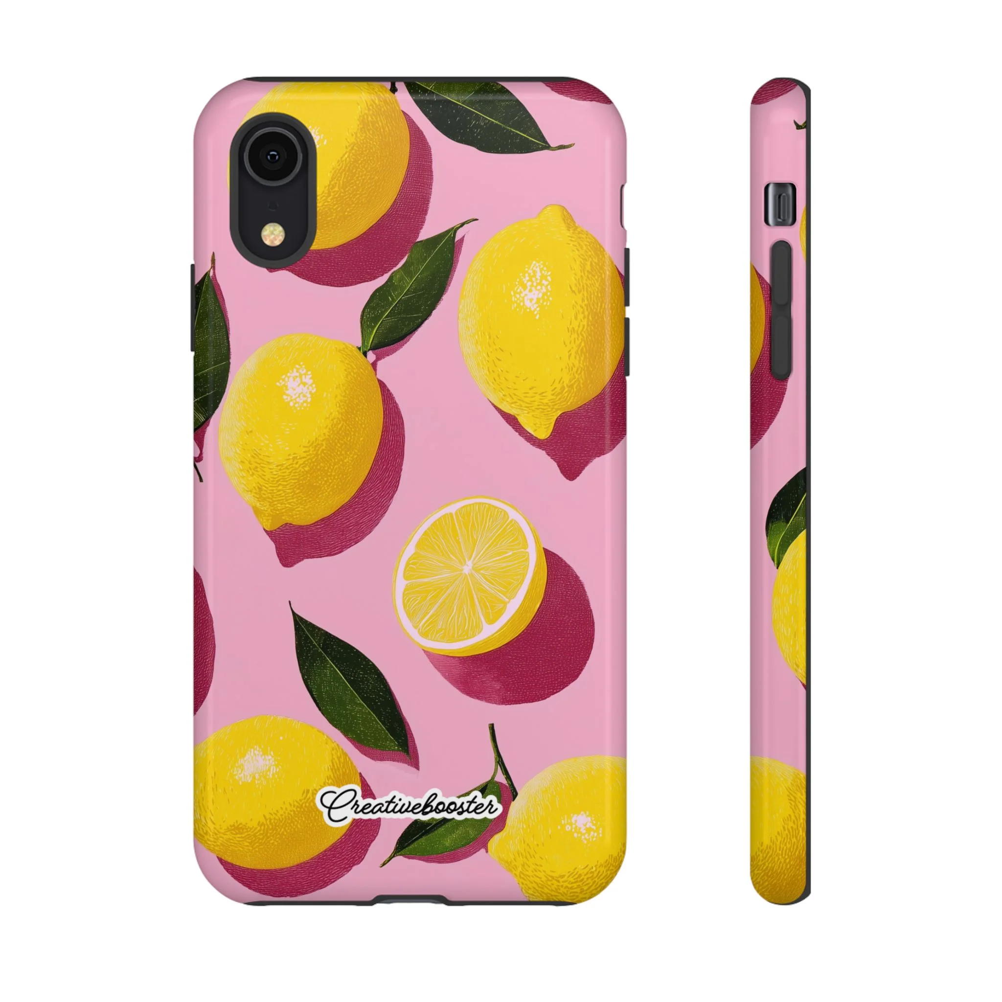 Retro Lemon - Tough Phone Case - Image 5