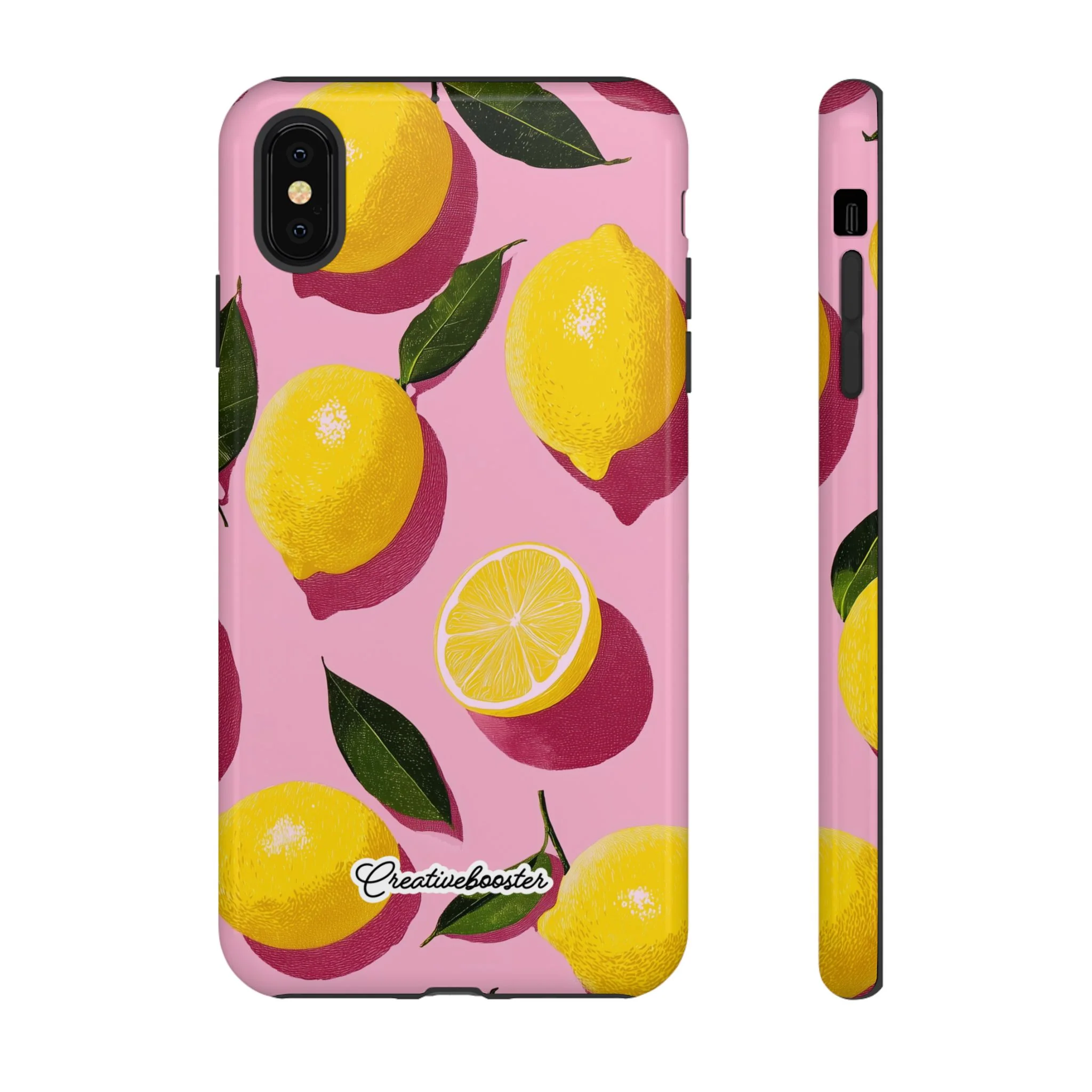 Retro Lemon - Tough Phone Case - Image 7