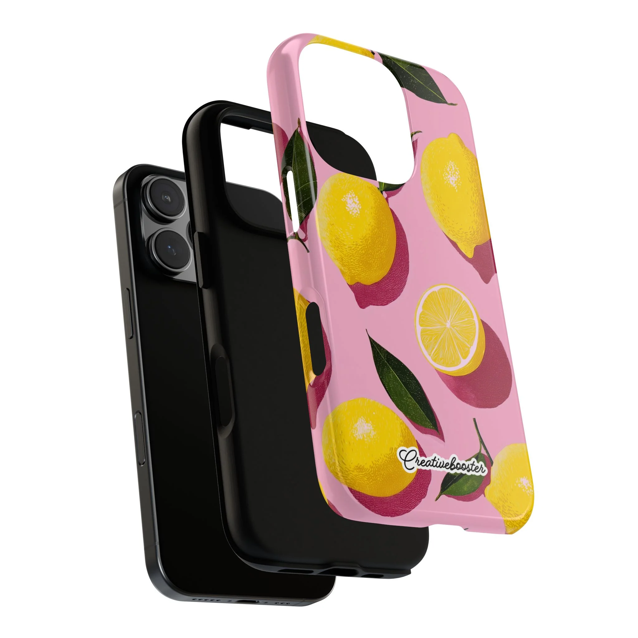 Retro Lemon - Tough Phone Case - Image 75
