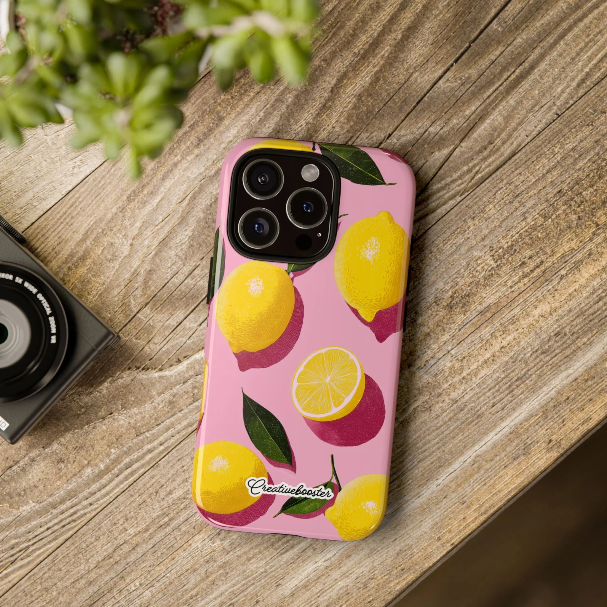 Retro Lemon - Tough Phone Case - Image 76