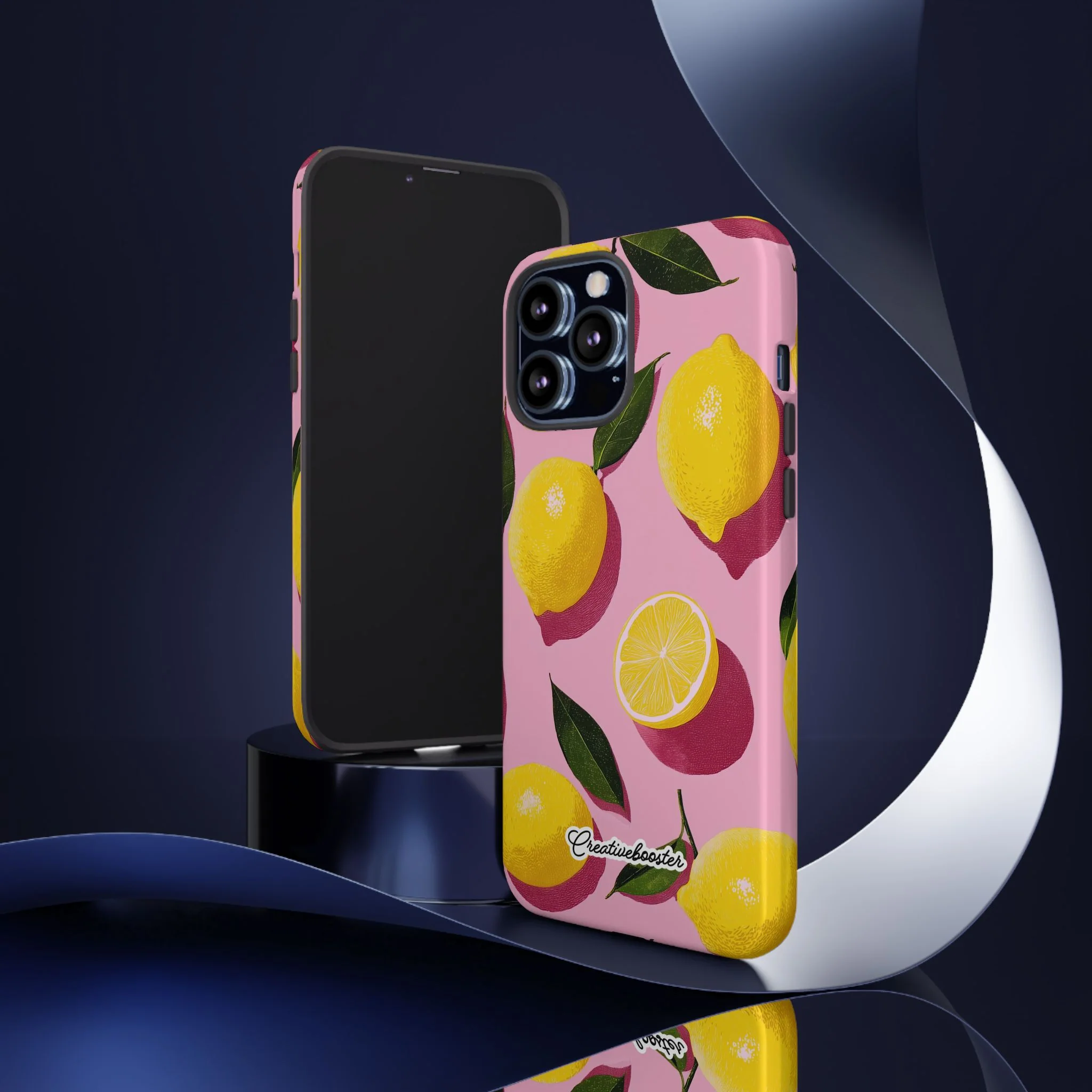 Retro Lemon - Tough Phone Case - Image 80