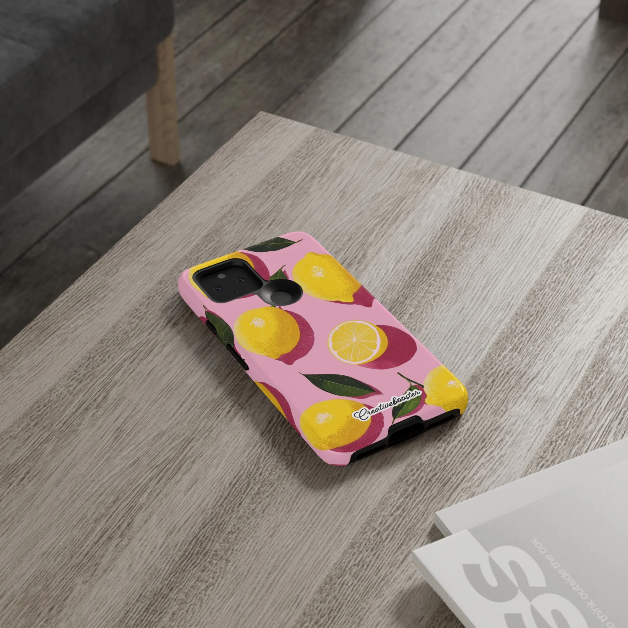 Retro Lemon - Tough Phone Case - Image 84