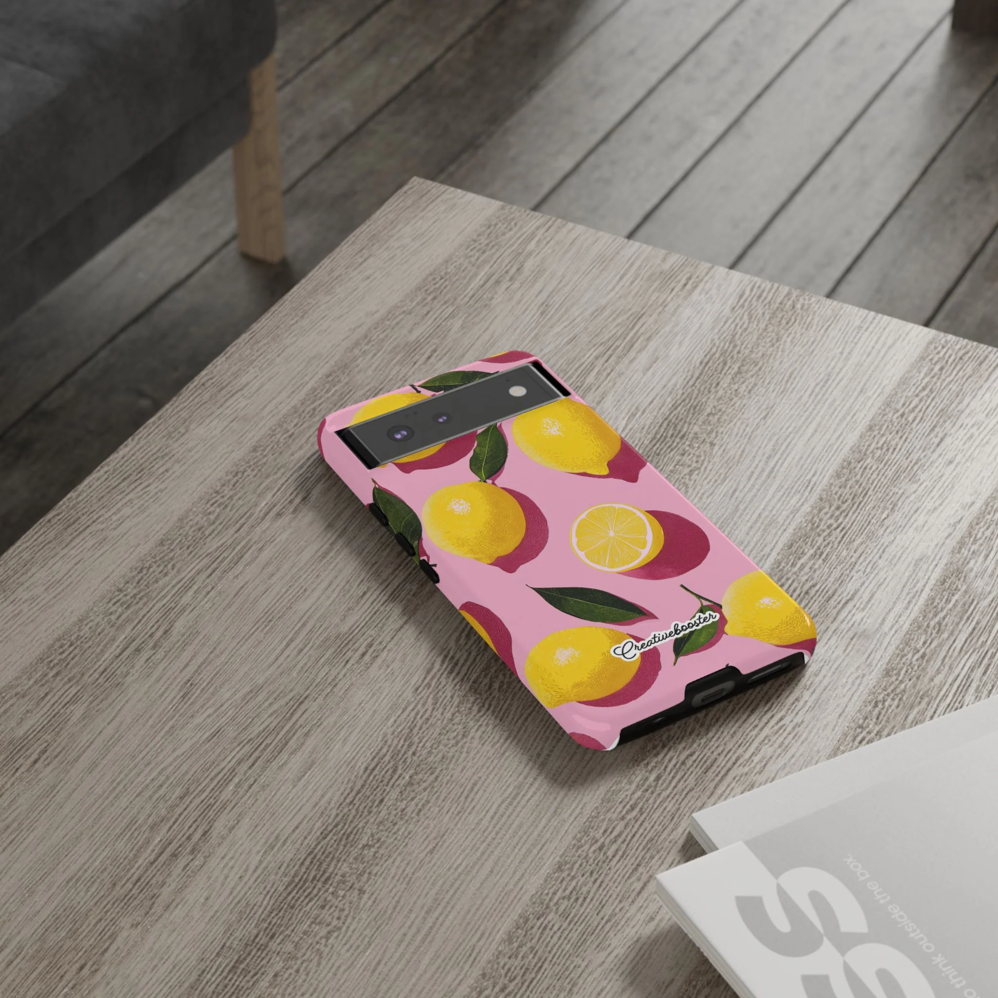 Retro Lemon - Tough Phone Case - Image 85