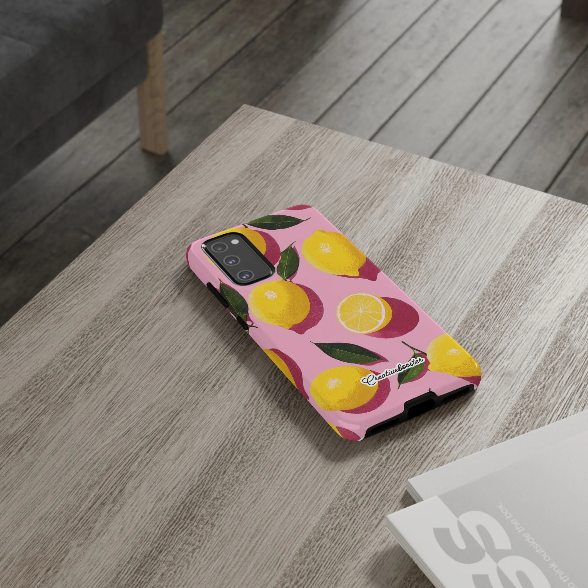 Retro Lemon - Tough Phone Case - Image 86