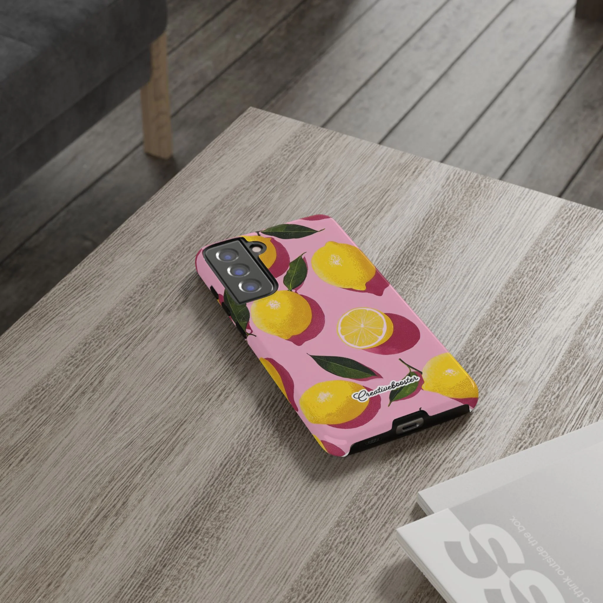 Retro Lemon - Tough Phone Case - Image 87