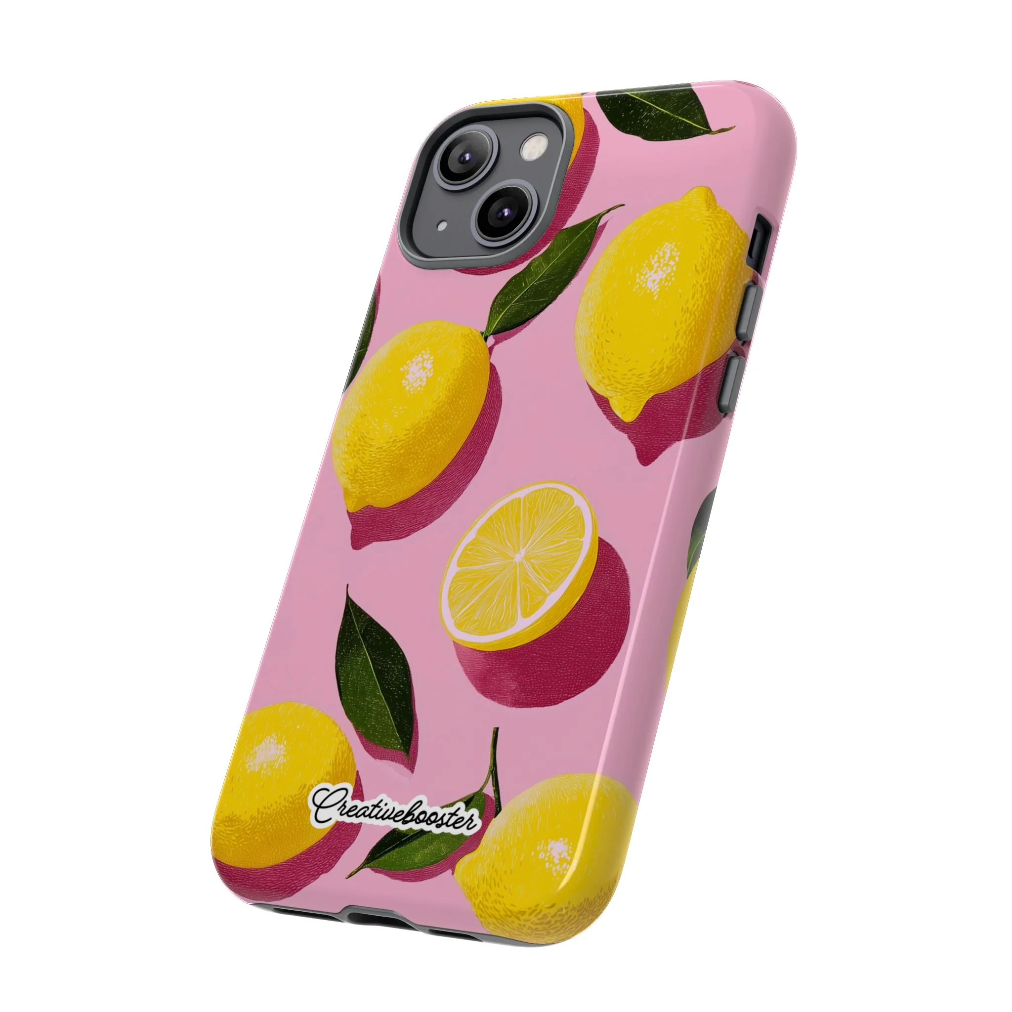 Retro Lemon - Tough Phone Case - Image 97