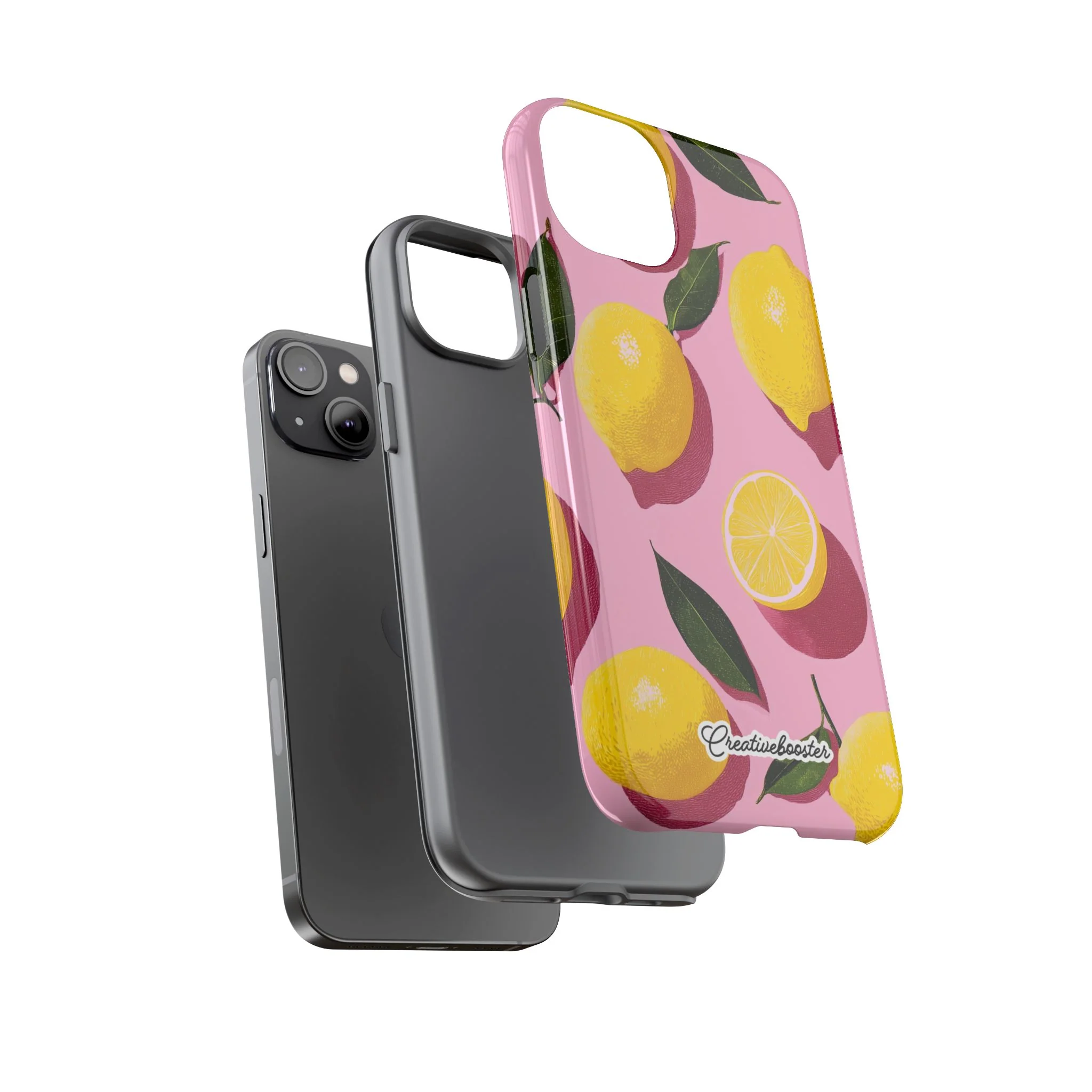 Retro Lemon - Tough Phone Case - Image 98
