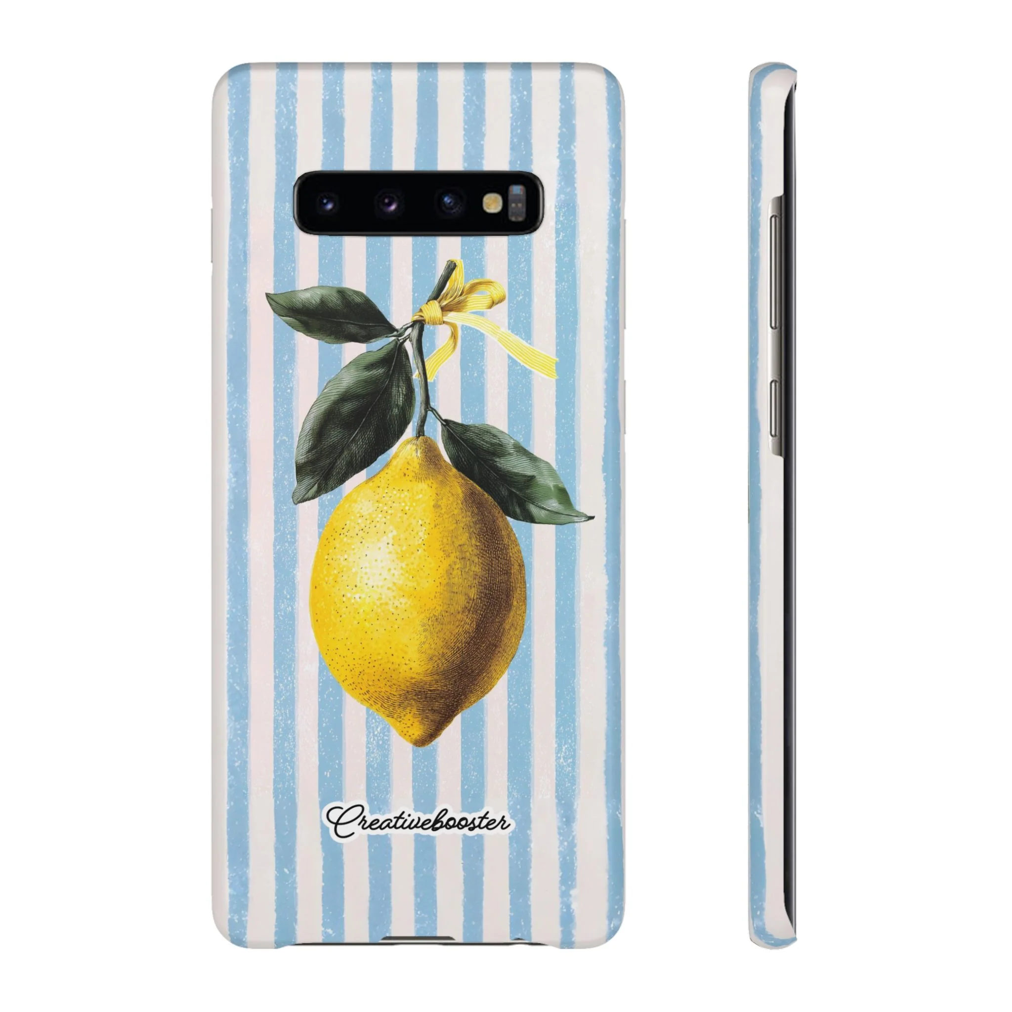 Ribbon Lemon - Slim Phone Case - Image 11