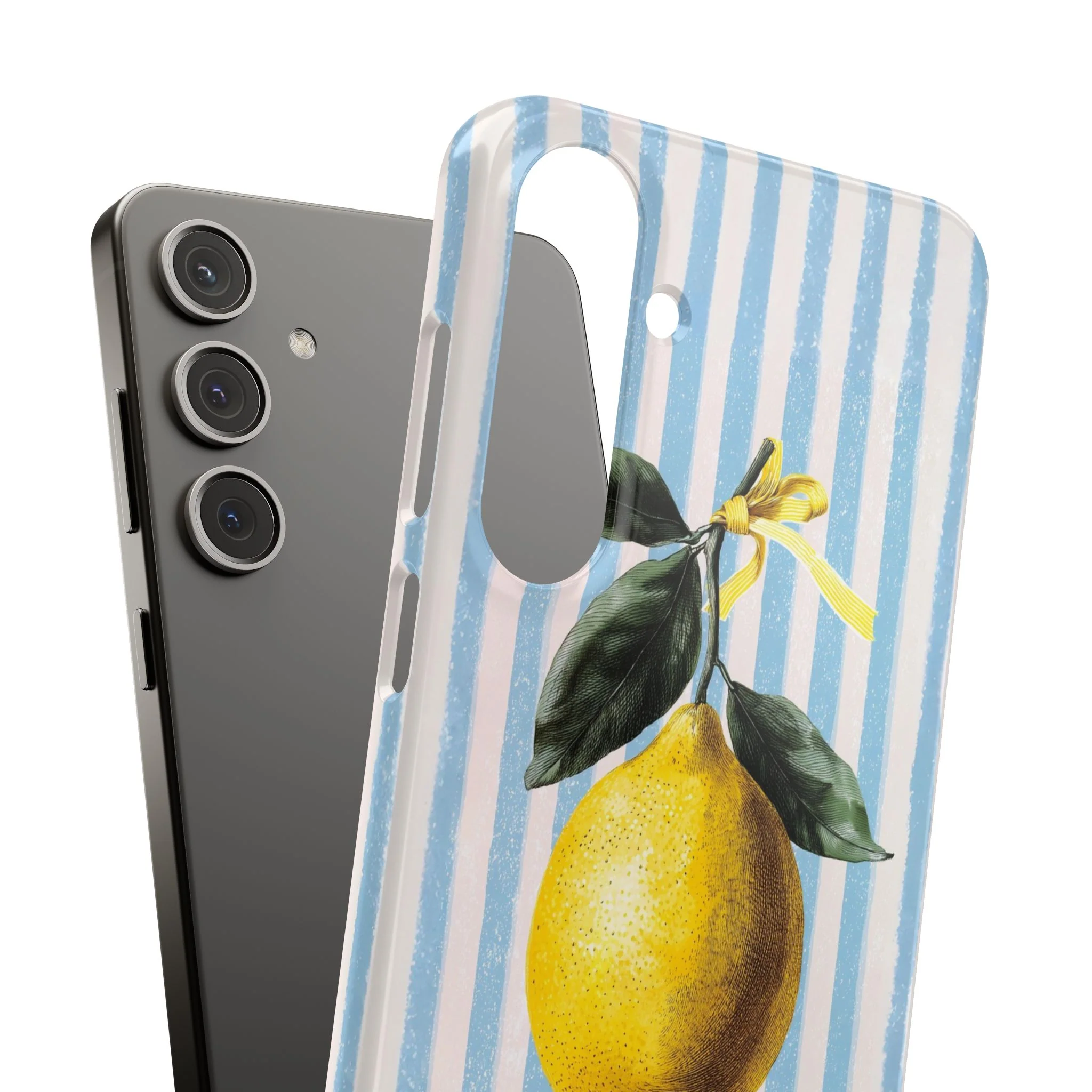 Ribbon Lemon - Slim Phone Case - Image 110