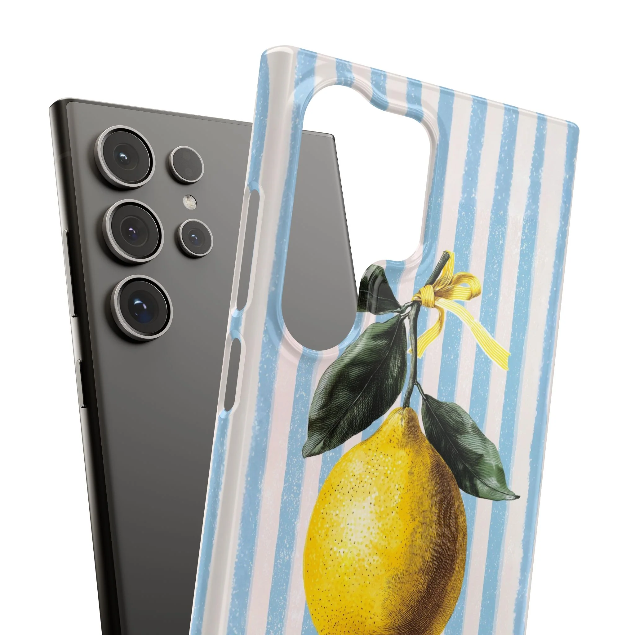 Ribbon Lemon - Slim Phone Case - Image 112