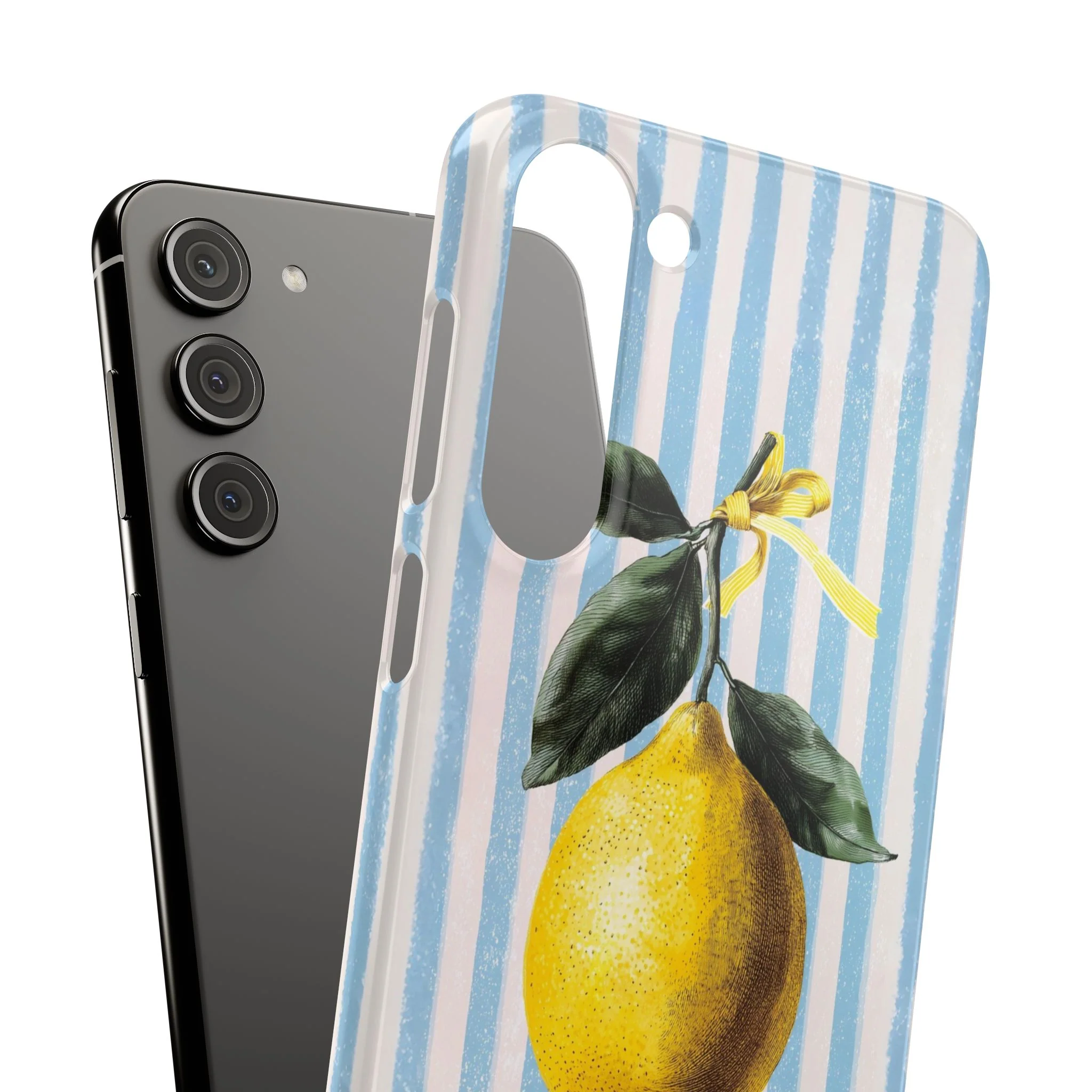 Ribbon Lemon - Slim Phone Case - Image 116