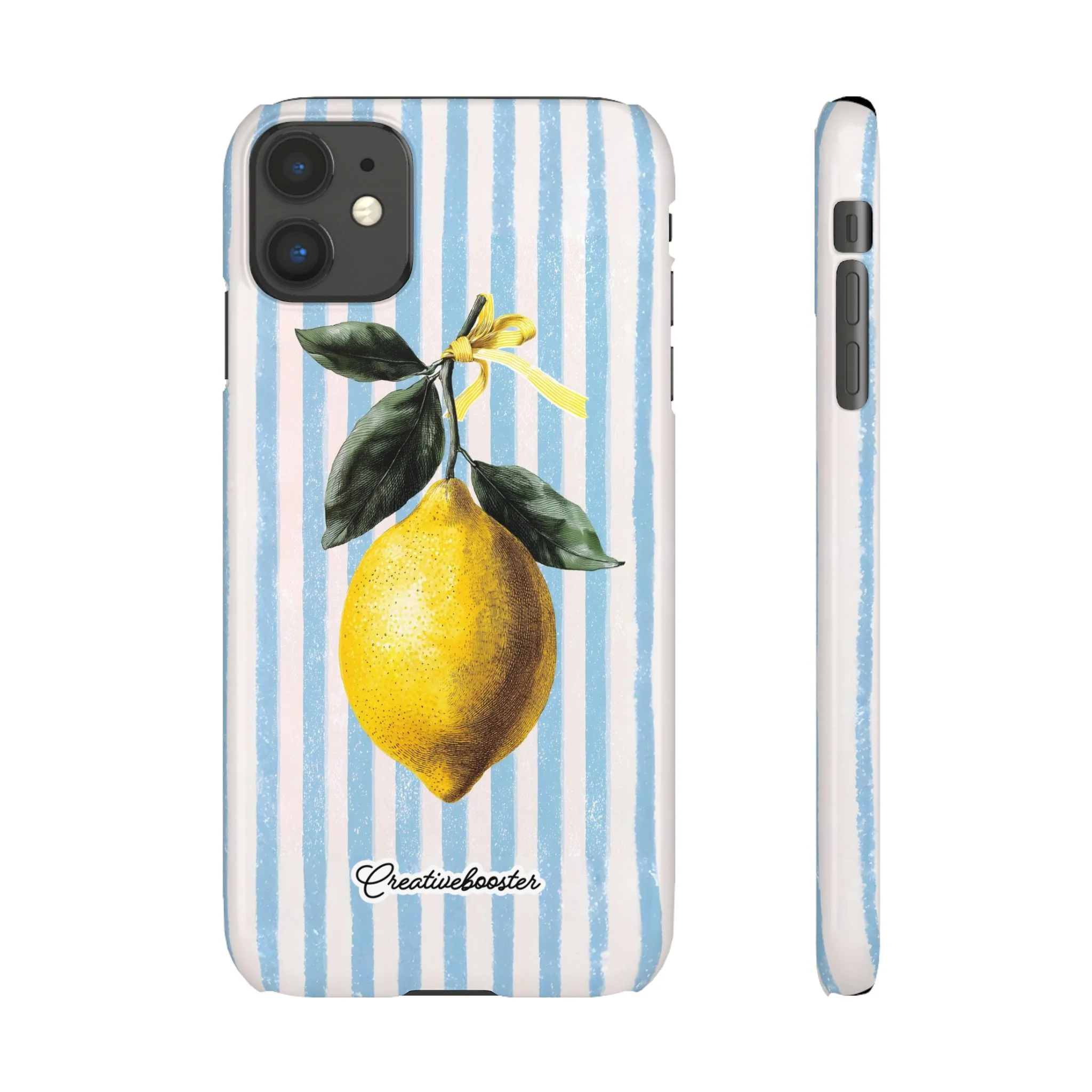 Ribbon Lemon - Slim Phone Case - Image 13