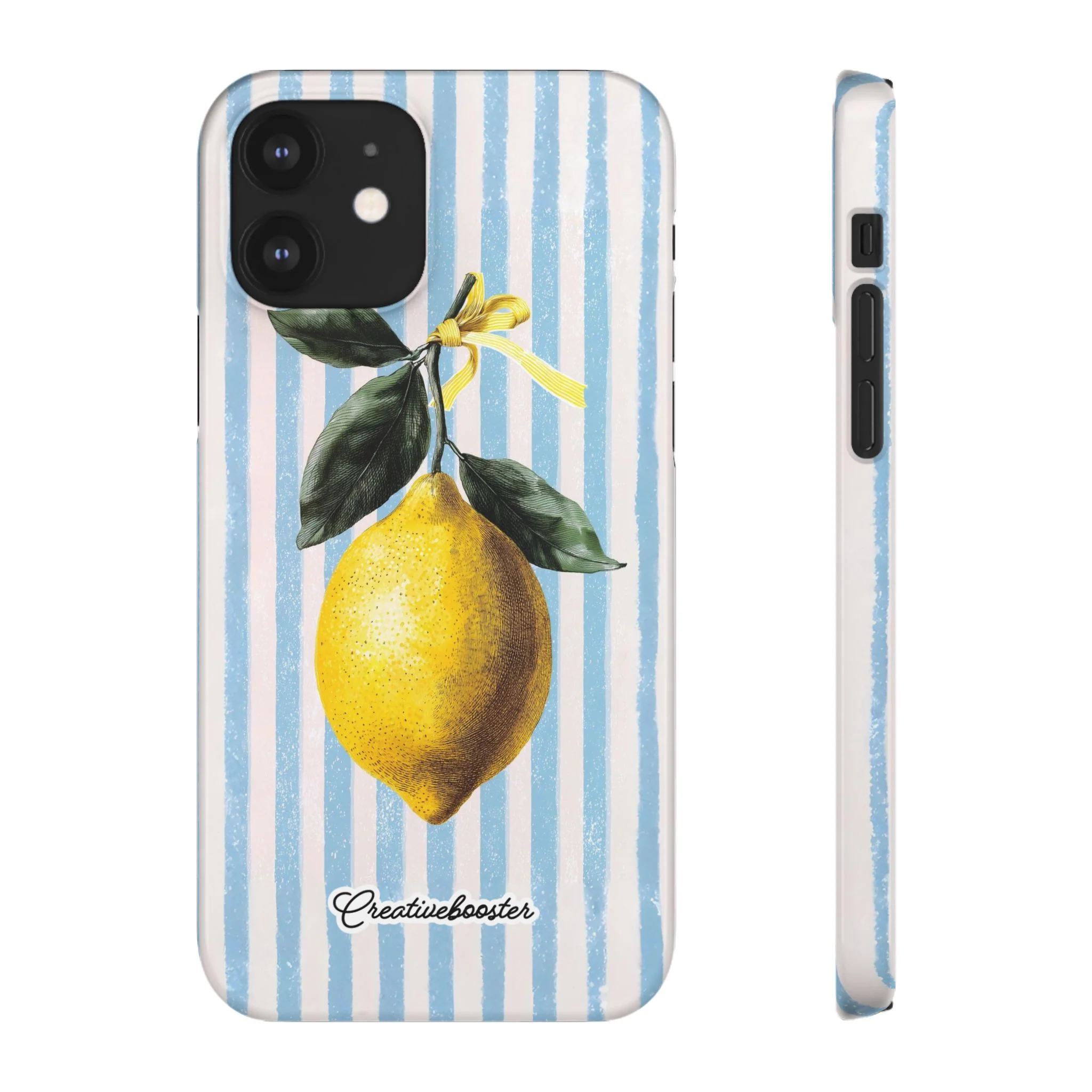 Ribbon Lemon - Slim Phone Case - Image 20