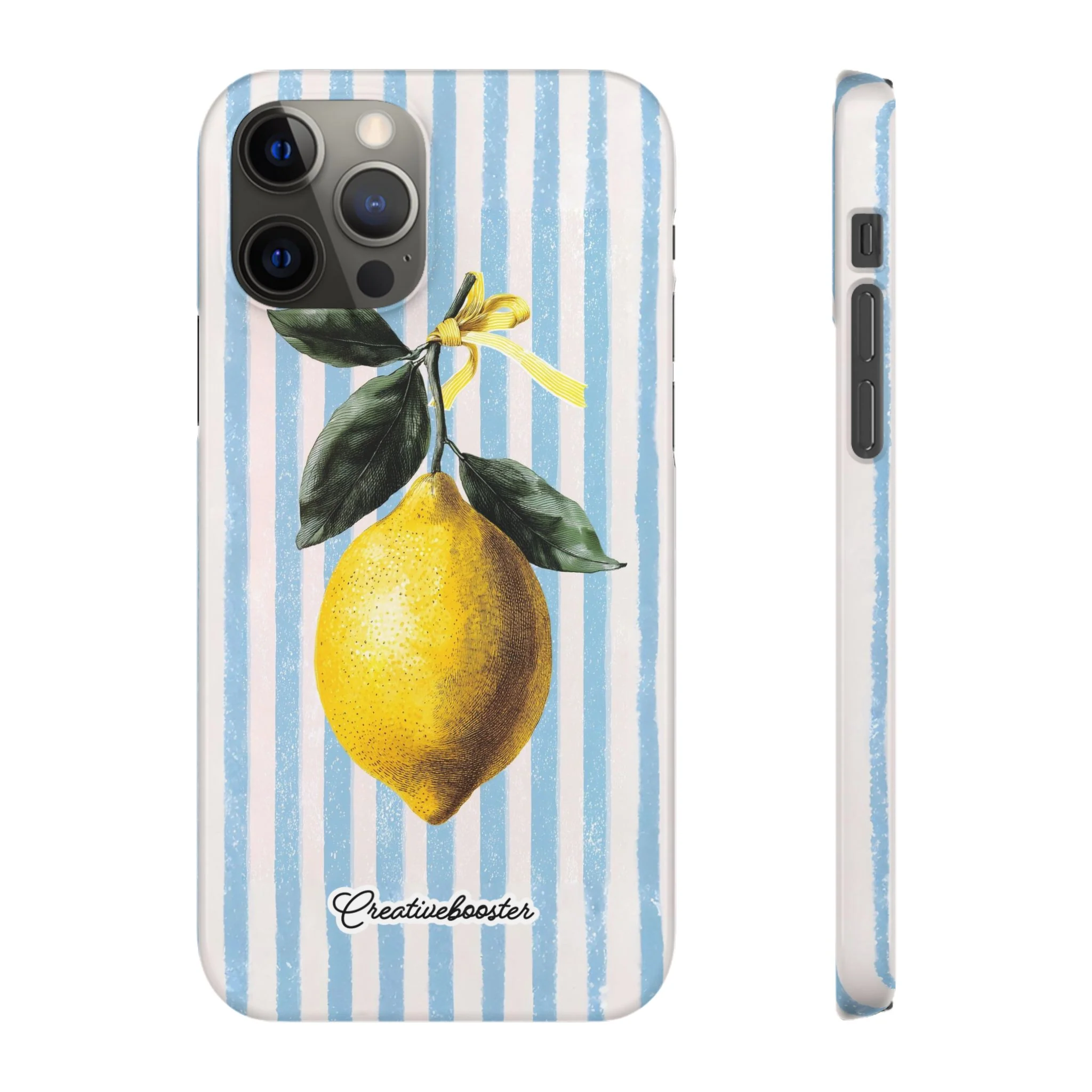 Ribbon Lemon - Slim Phone Case - Image 21