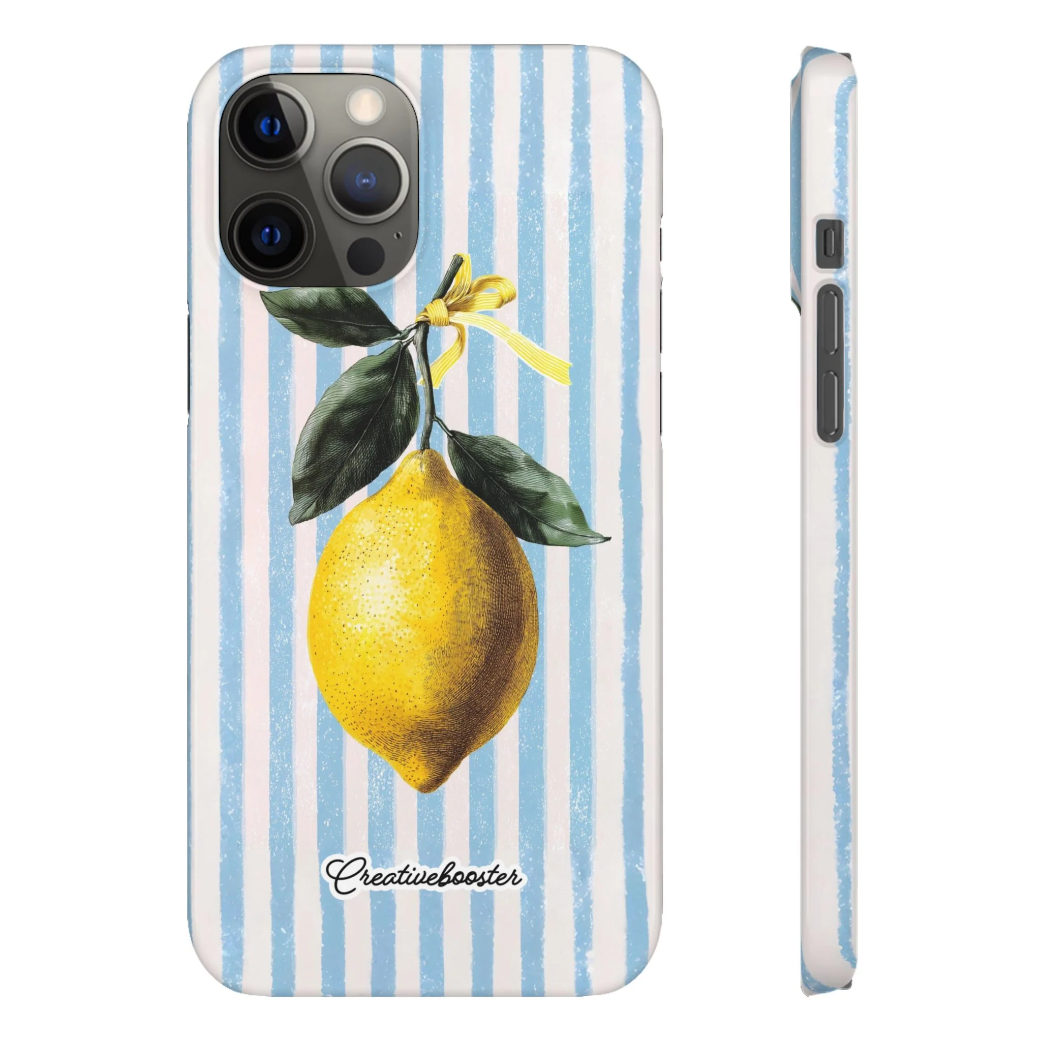 Ribbon Lemon - Slim Phone Case - Image 22