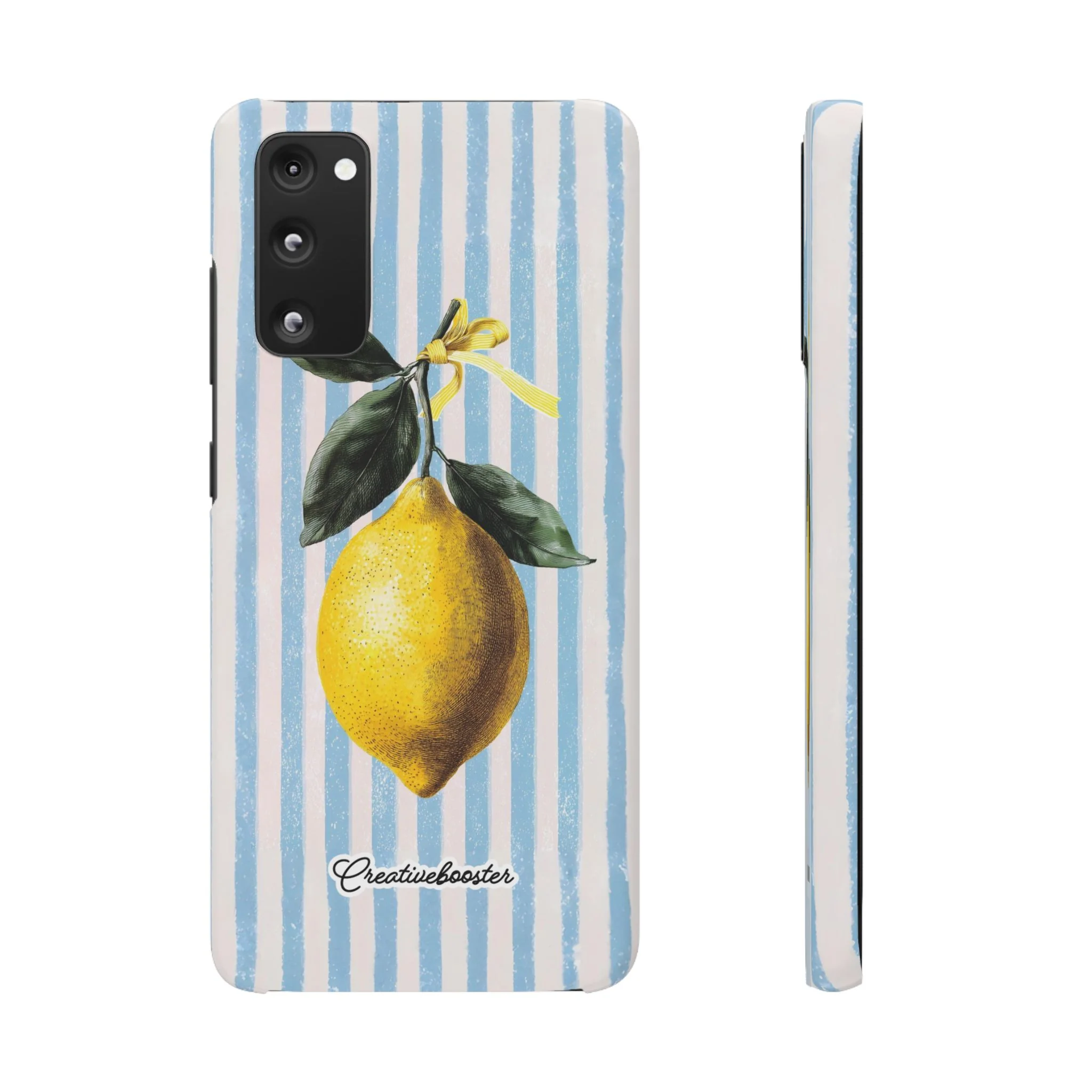 Ribbon Lemon - Slim Phone Case - Image 28