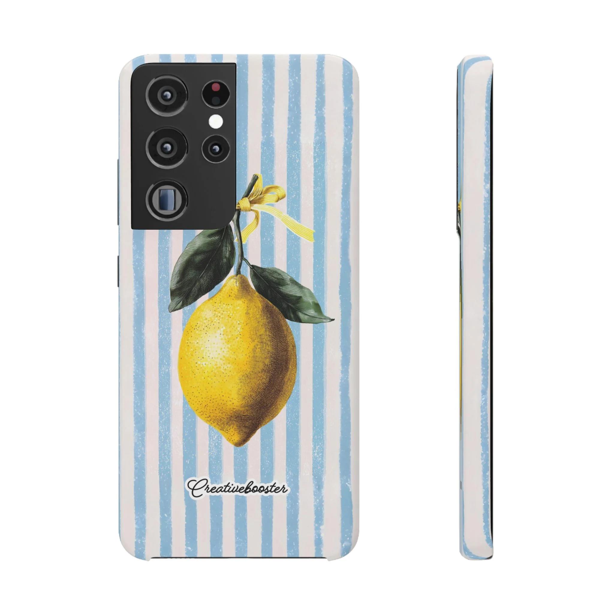 Ribbon Lemon - Slim Phone Case - Image 32