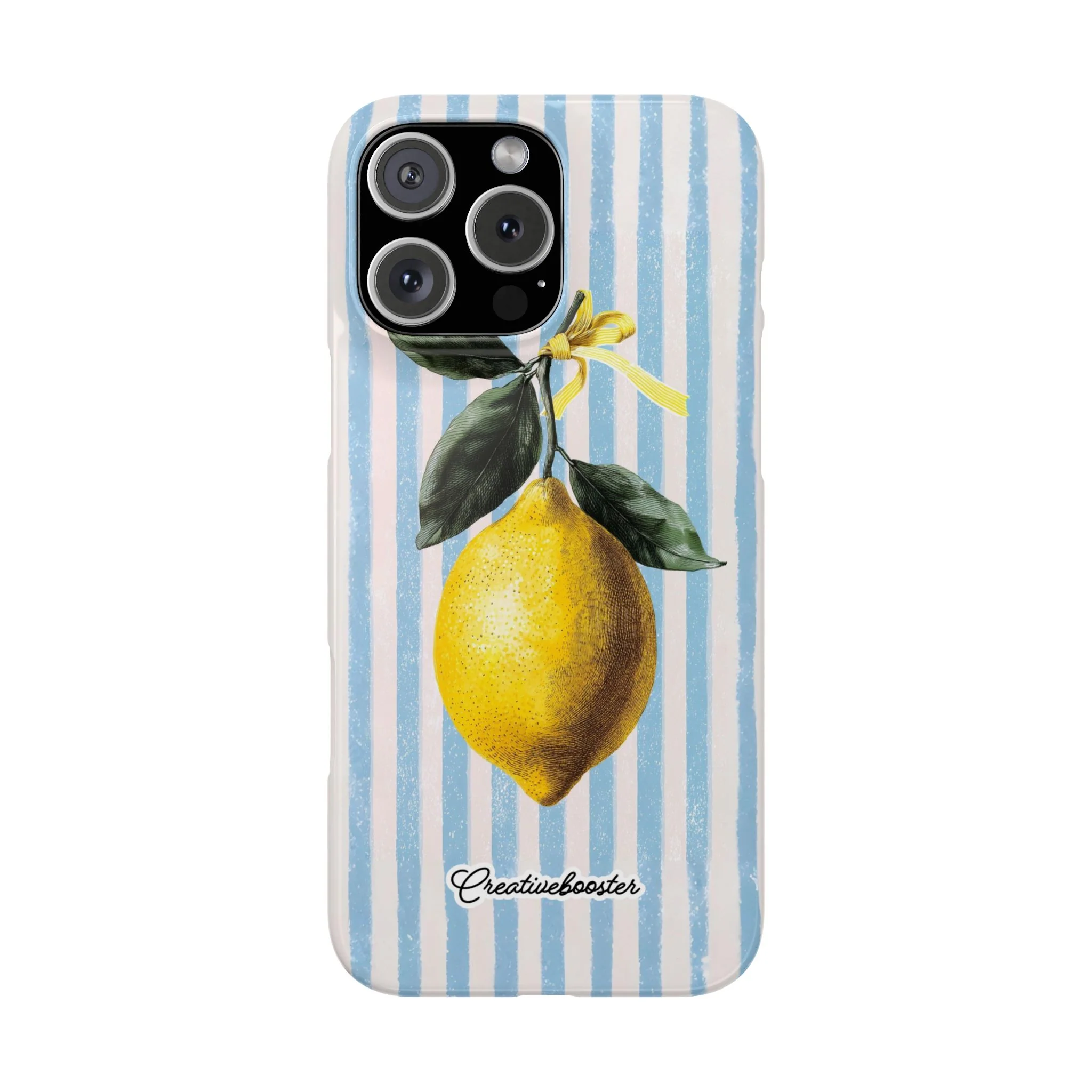 Ribbon Lemon - Slim Phone Case - Image 42