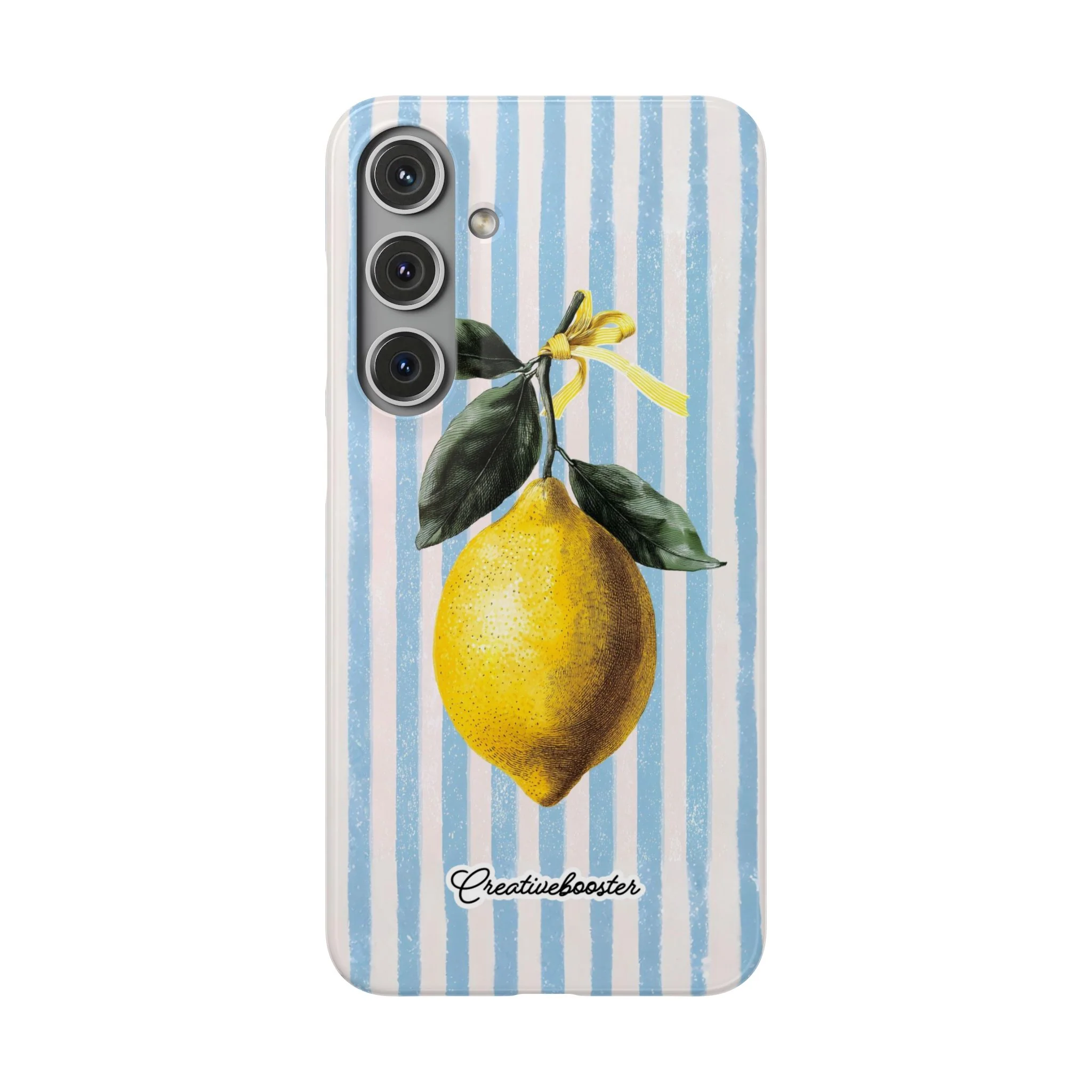 Ribbon Lemon - Slim Phone Case - Image 48