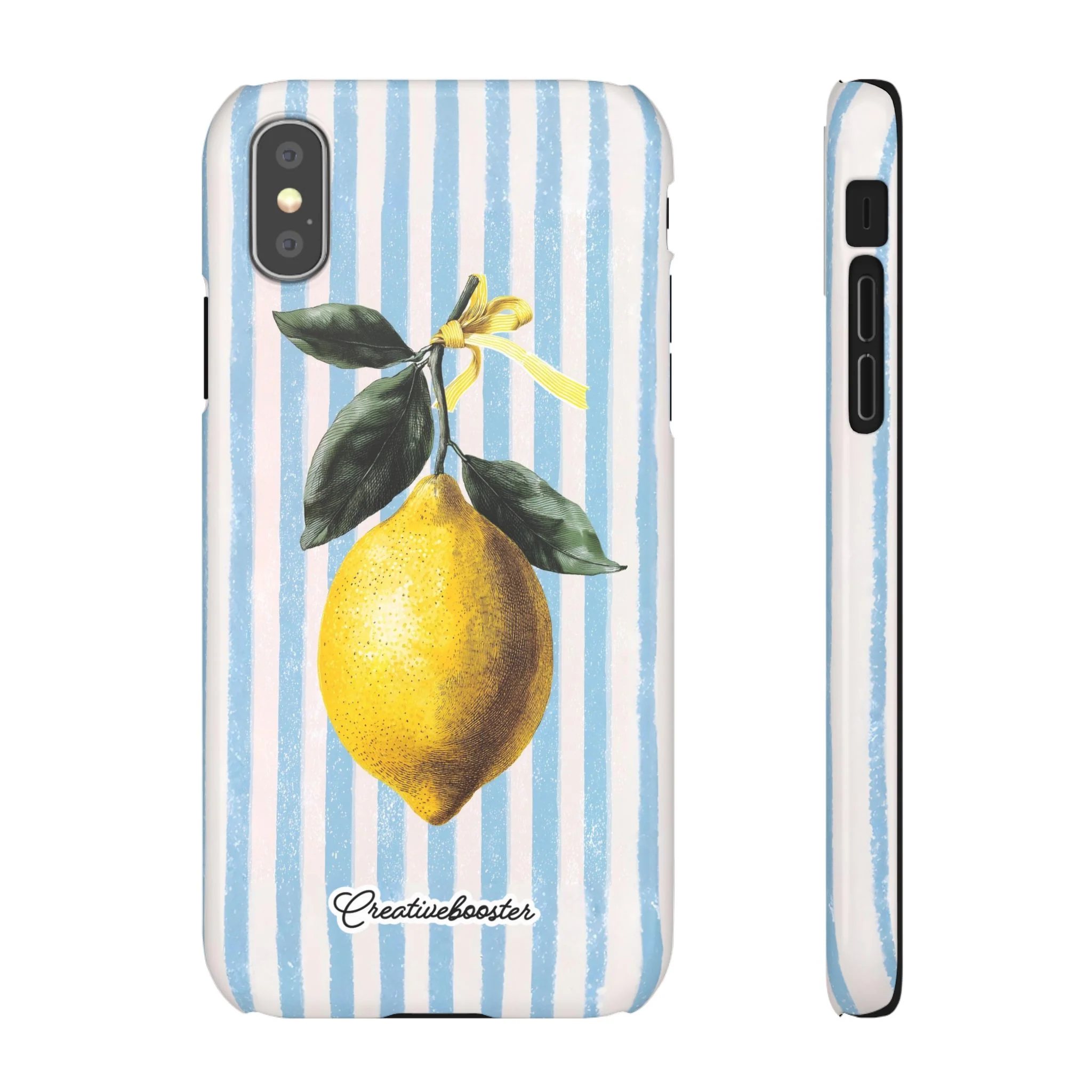 Ribbon Lemon - Slim Phone Case - Image 8