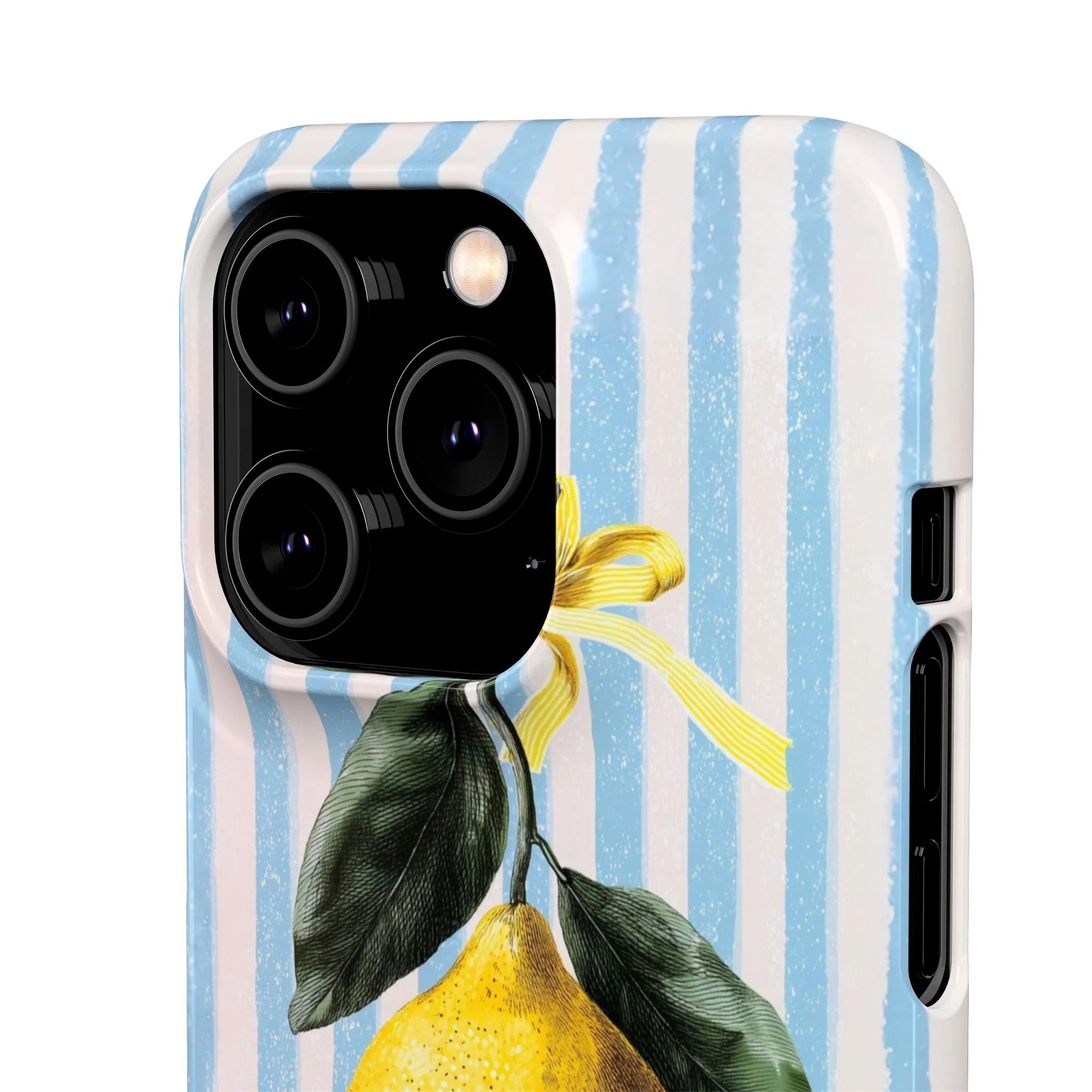 Ribbon Lemon - Slim Phone Case - Image 90