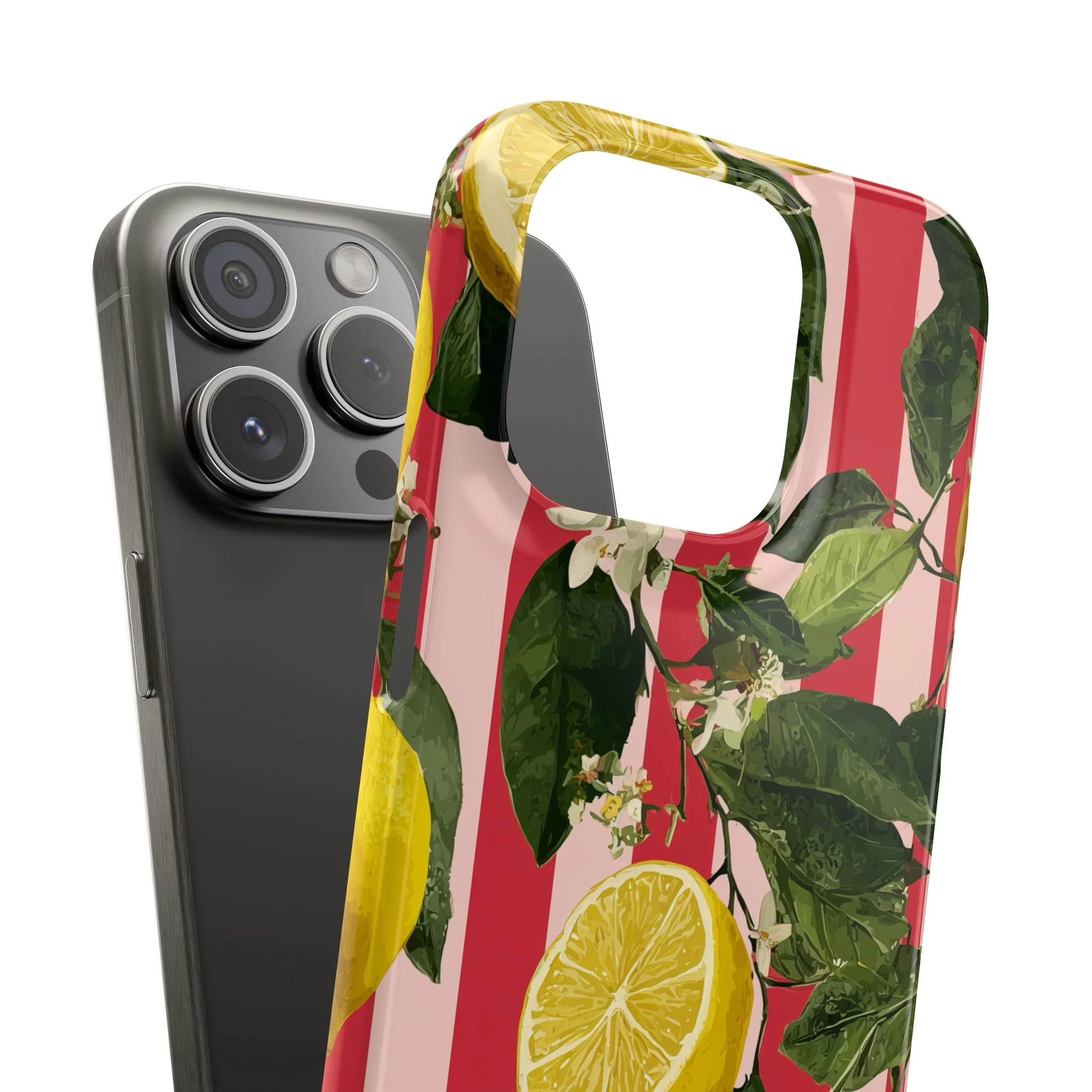 Riviera Stripe - Slim Phone Case - Image 102